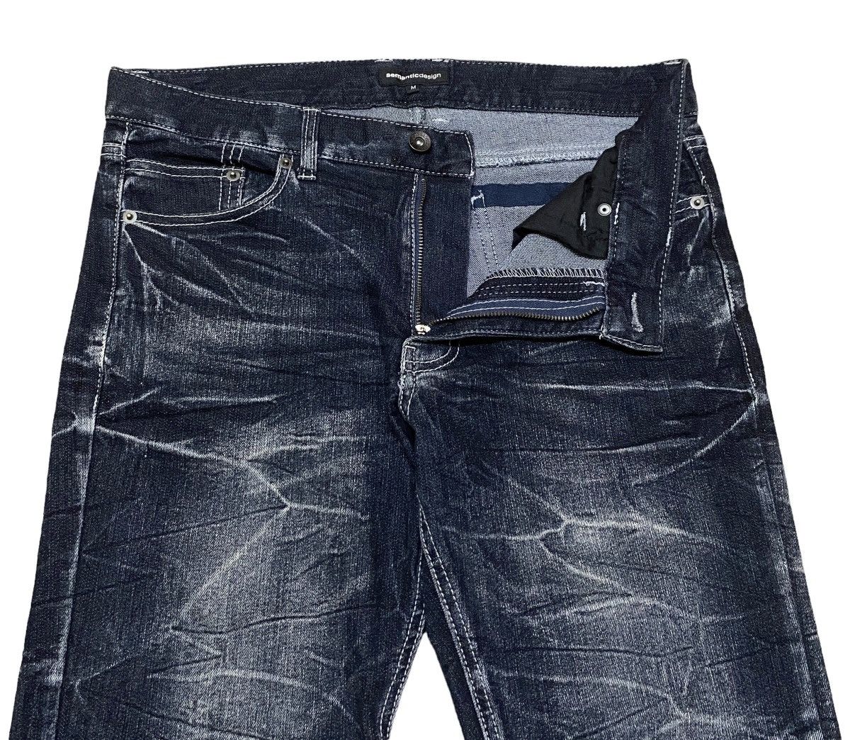 If Six Was Nine × semanticdesign Vintage Japanese Brand Semantic Design Jeans 2000s Size US 33 - 6 Thumbnail