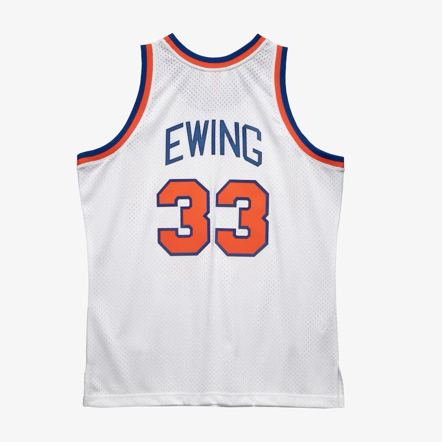Mitchell & Ness Mitchell and Ness XL Throwback Ewing White Knicks 1985/86 Size US XL / EU 56 / 4 - 2 Thumbnail