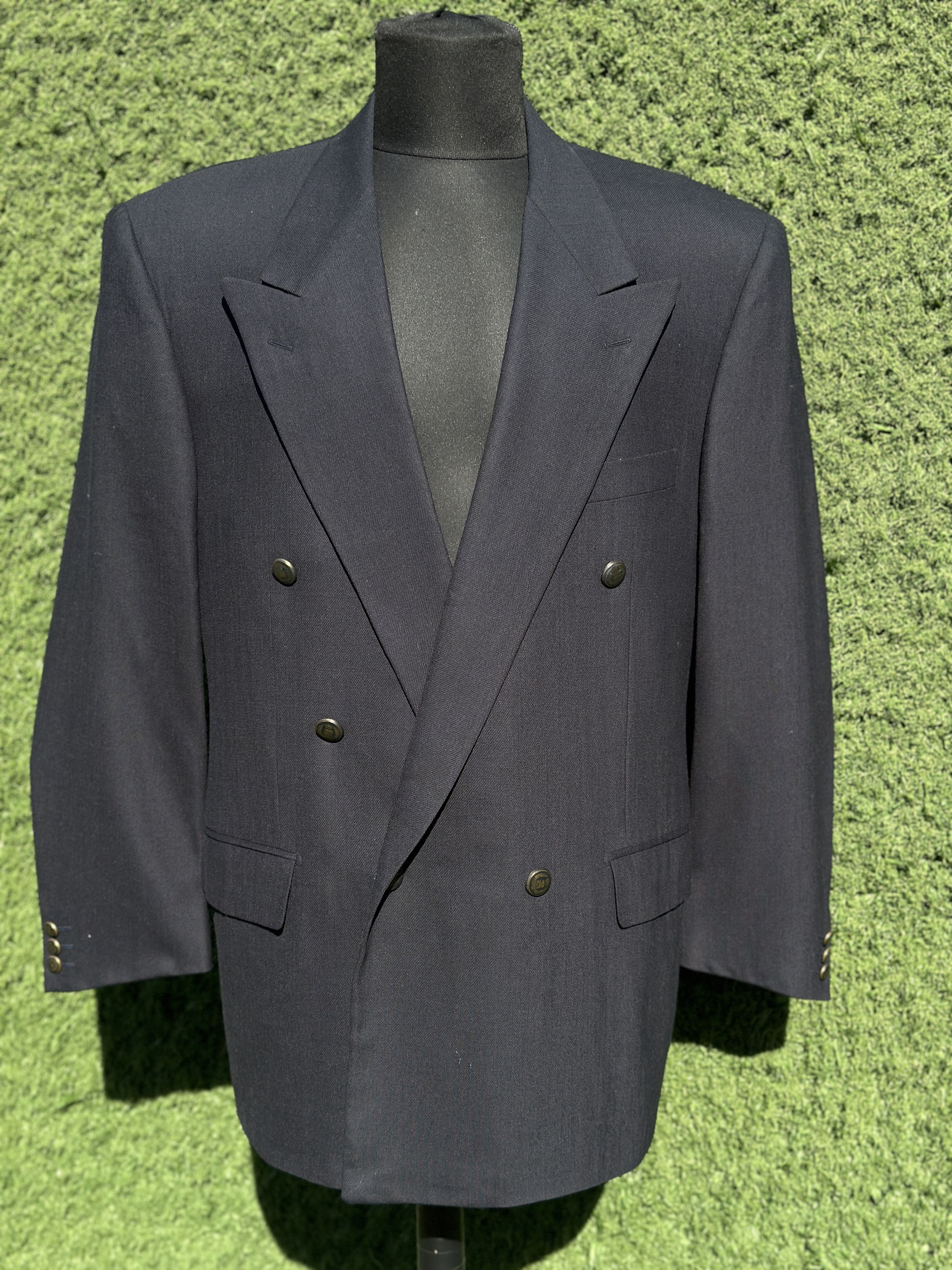 Corneliani Corneliani Italianstyle Double Breasted Blazer IT 54 Drop 8 Size 54R - 1 Thumbnail