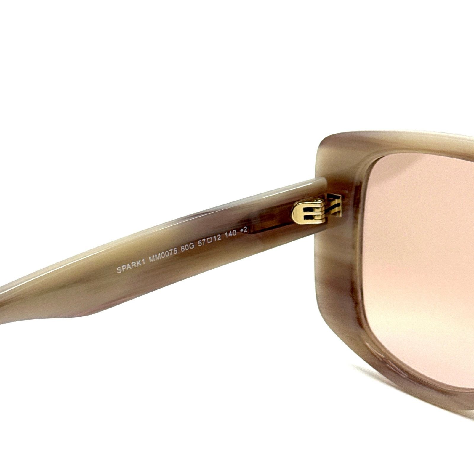 Max Mara New, MAXMARA Sunglasses Spark1 MM0075 60G Authentic Size ONE SIZE - 8 Thumbnail