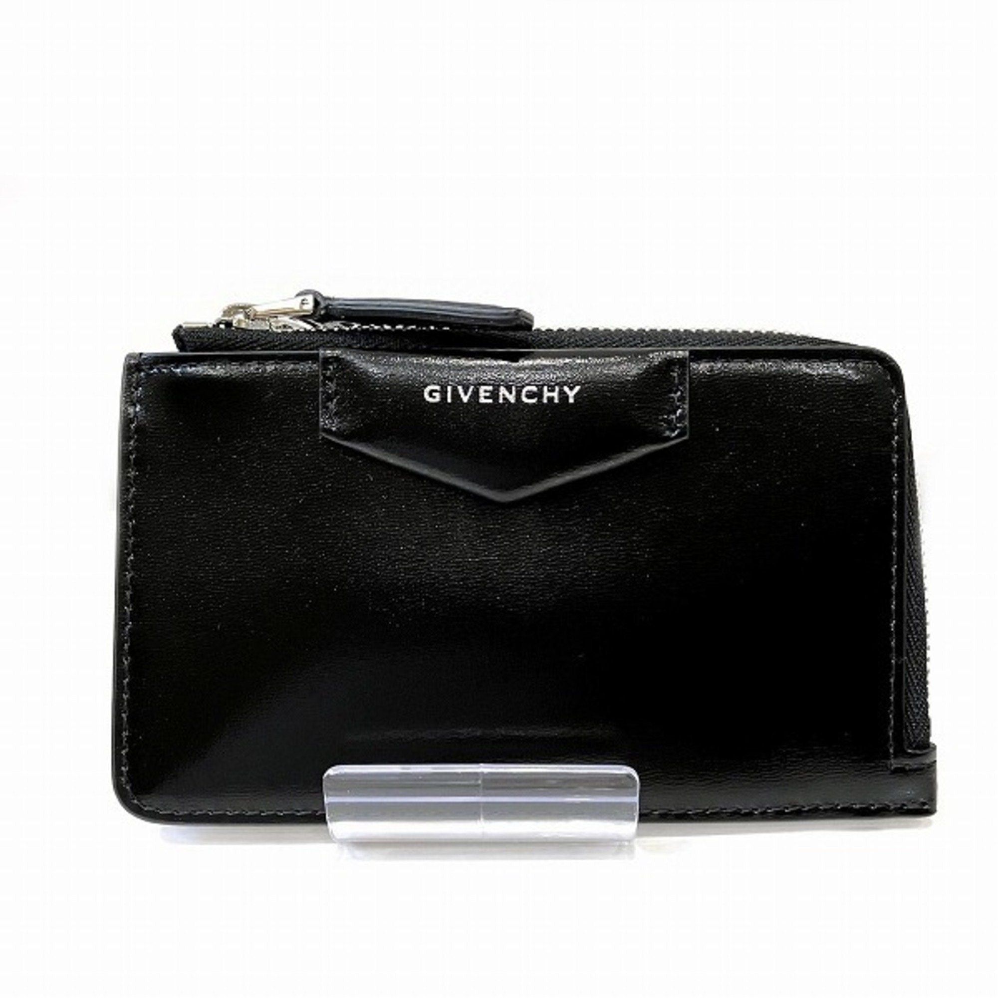 image of Givenchy Business Card Holder/card Case Fragment Antigona Wallet/coin Bb60Keb00D 001 Accessories in