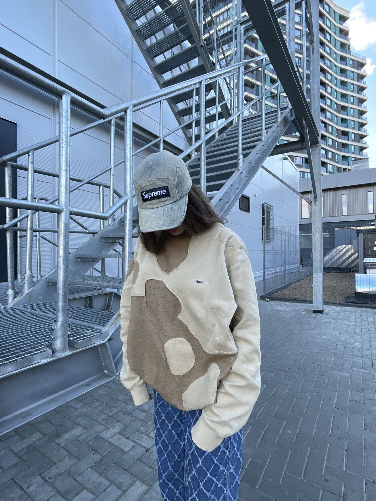 Nike Reworked 1of1 Nike sweatshirt Size US L / EU 52-54 / 3 - 9 Thumbnail