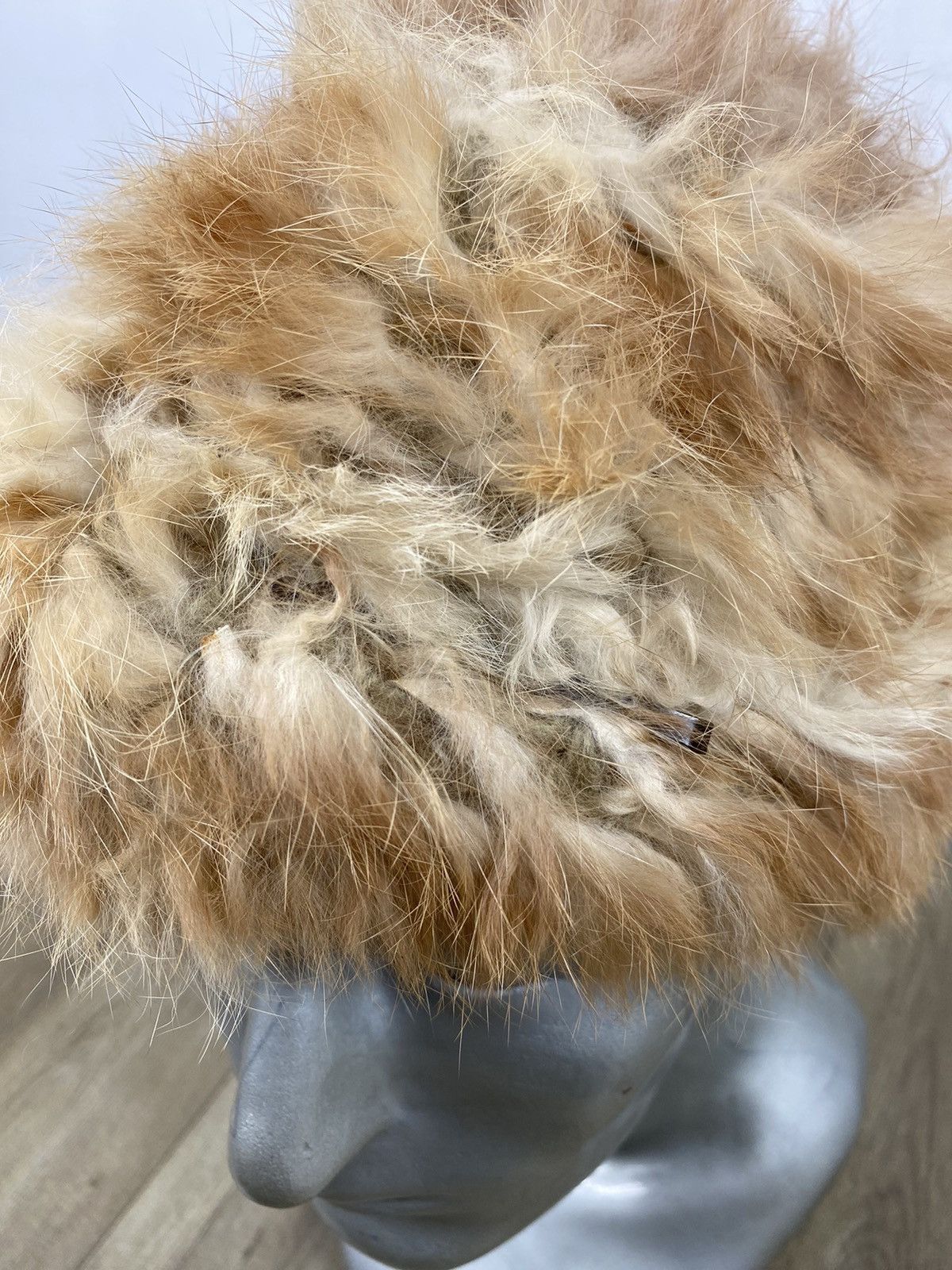 Japanese Brand Unknown Japanese Fur Beanie Hats Size ONE SIZE - 6 Thumbnail