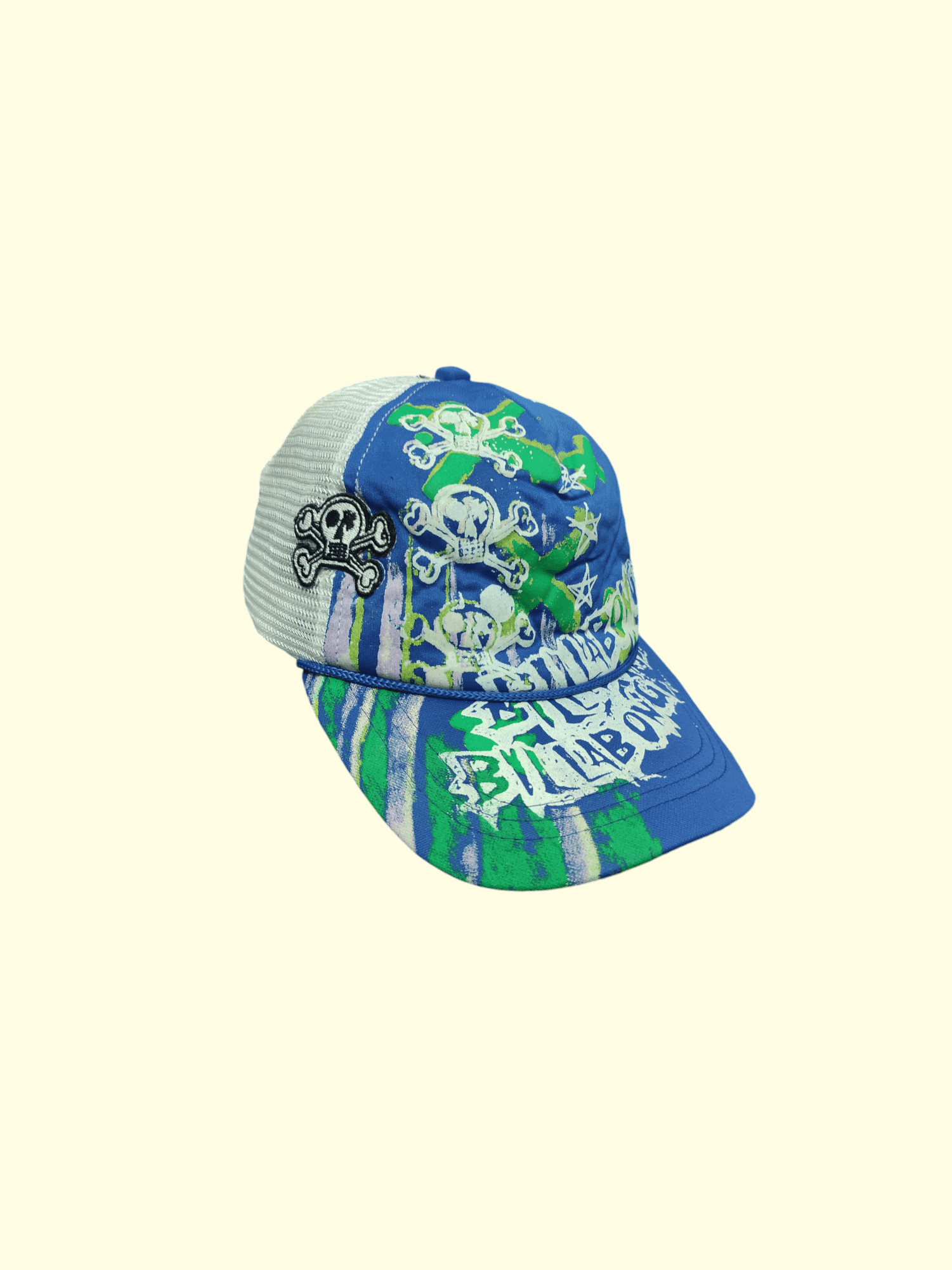 Billabong BILLABONG RARE SKULL DESIGN TRUCKER CAP Size ONE SIZE - 1 Thumbnail