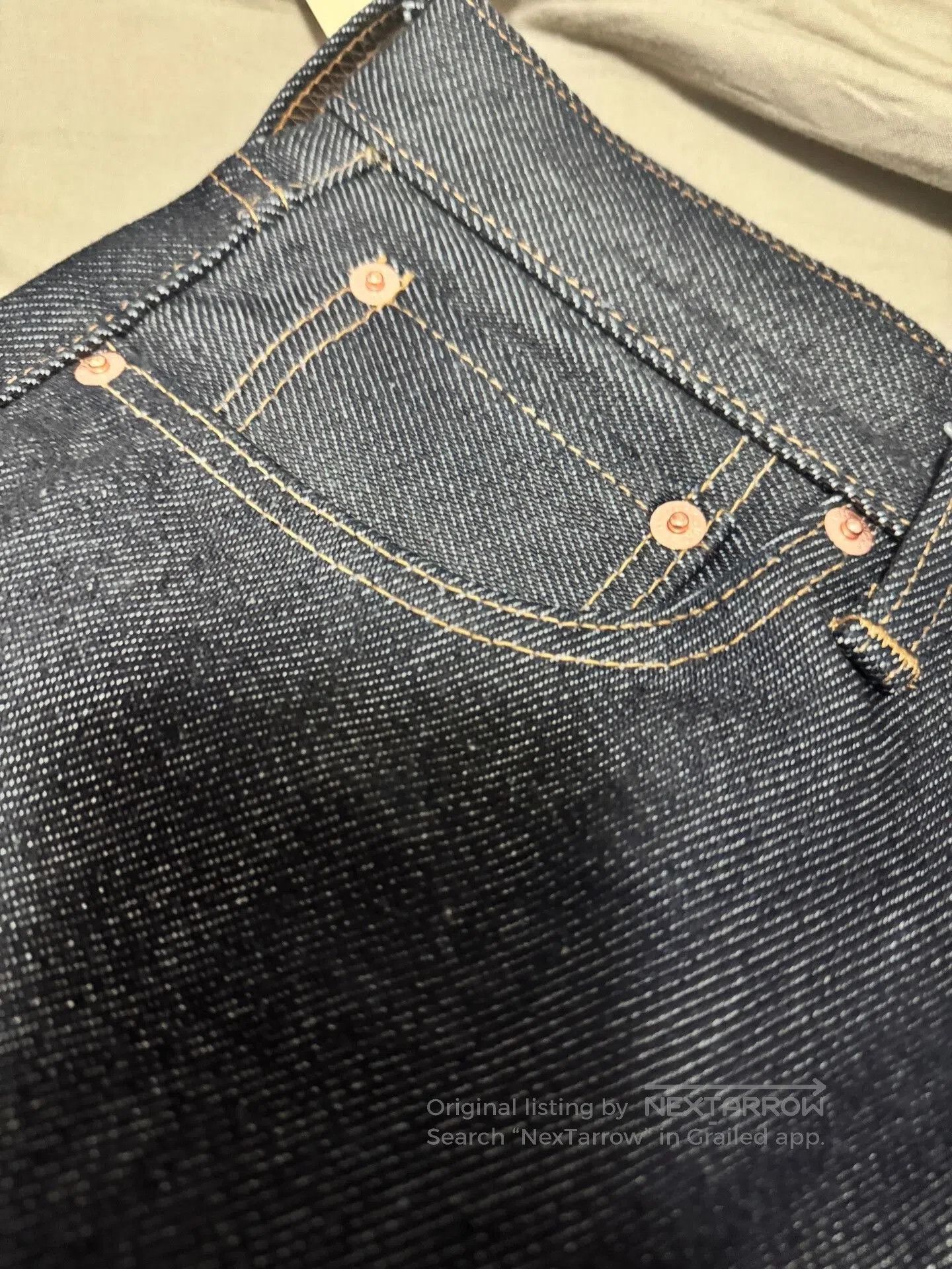 Iron Heart Heavyweight Iron Heart 634Z Denim Jeans. Size US 32 / EU 48 - 4 Thumbnail