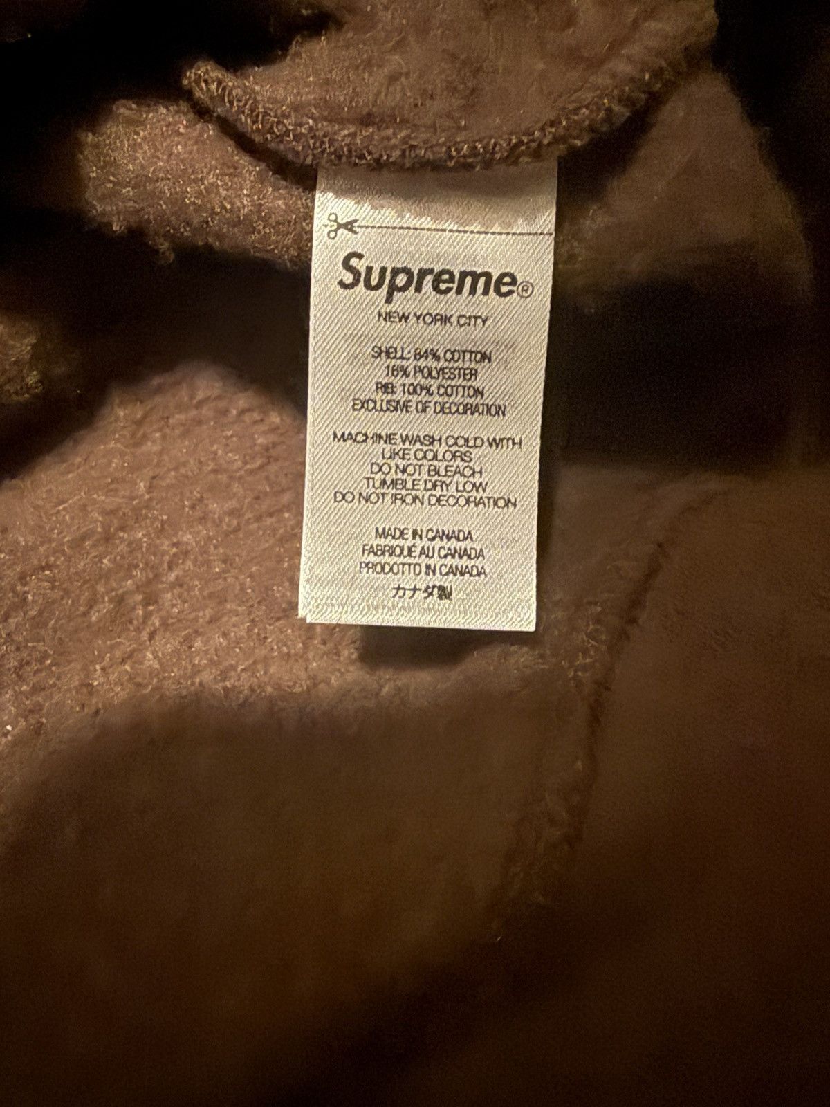 Supreme Supreme Crewneck Box Logo, Brown FW22 Size US XXL / EU 58 / 5 - 5 Thumbnail