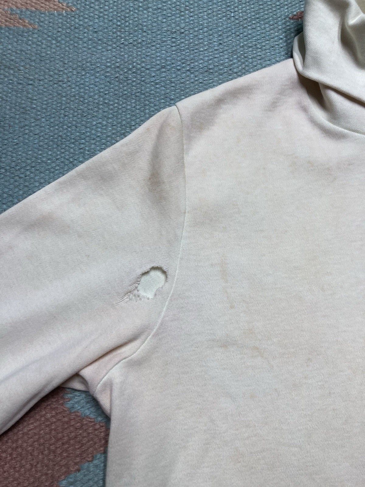 Vintage 70s t shirt turtleneck sears soft cotton distressed small Size US S / EU 44-46 / 1 - 7 Thumbnail