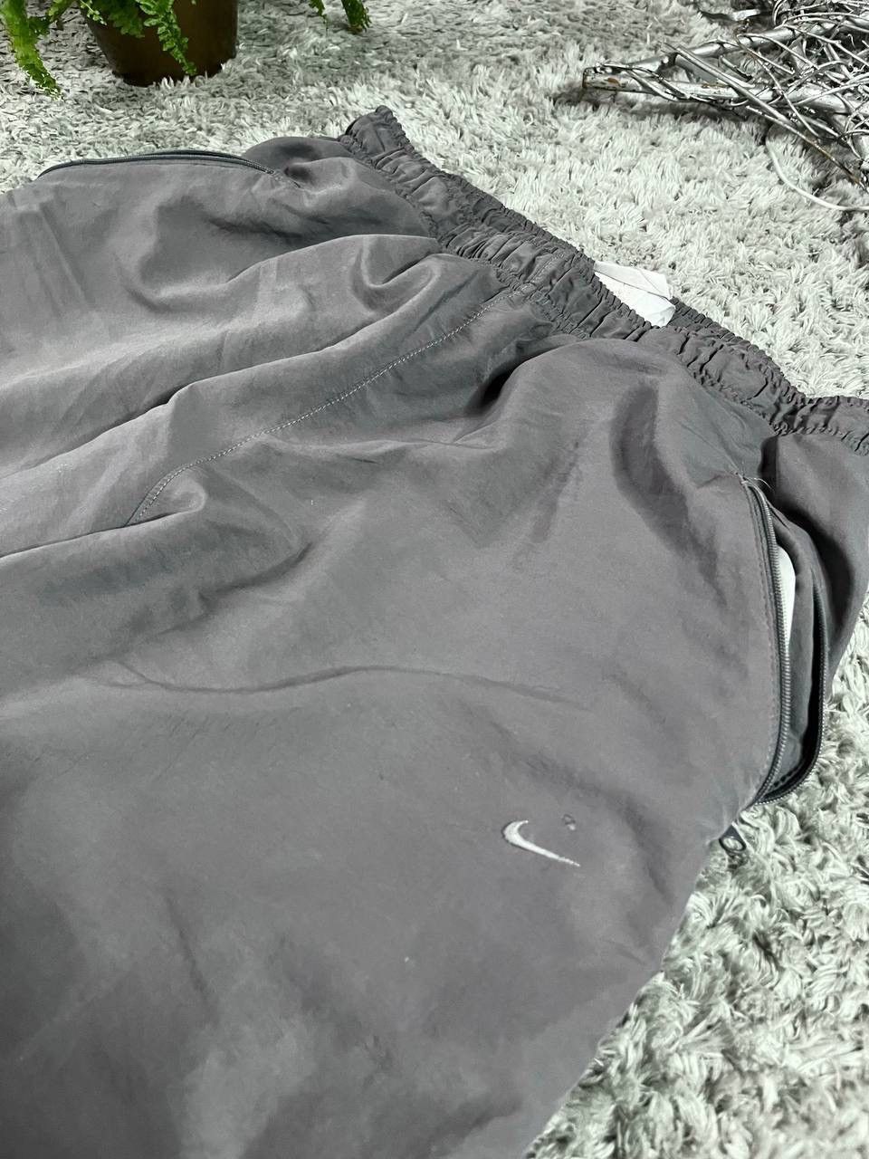 Nike × Vintage 00s Nike Vintage Pants Streetwear Logo Swoosh Rare Size US 35 - 4 Thumbnail