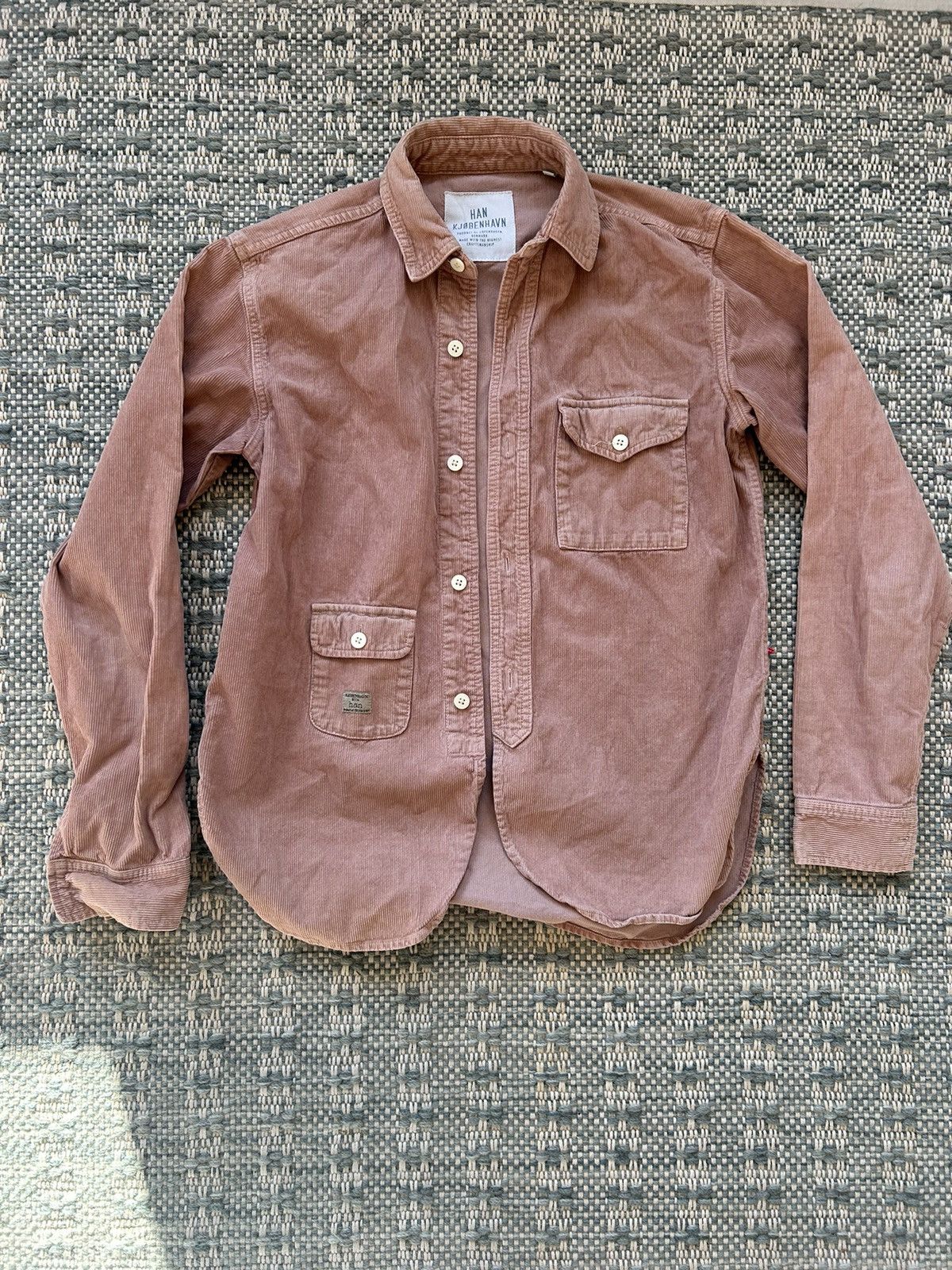 Han Kjobenhavn Cord button down Size US M / EU 48-50 / 2 - 1 Thumbnail