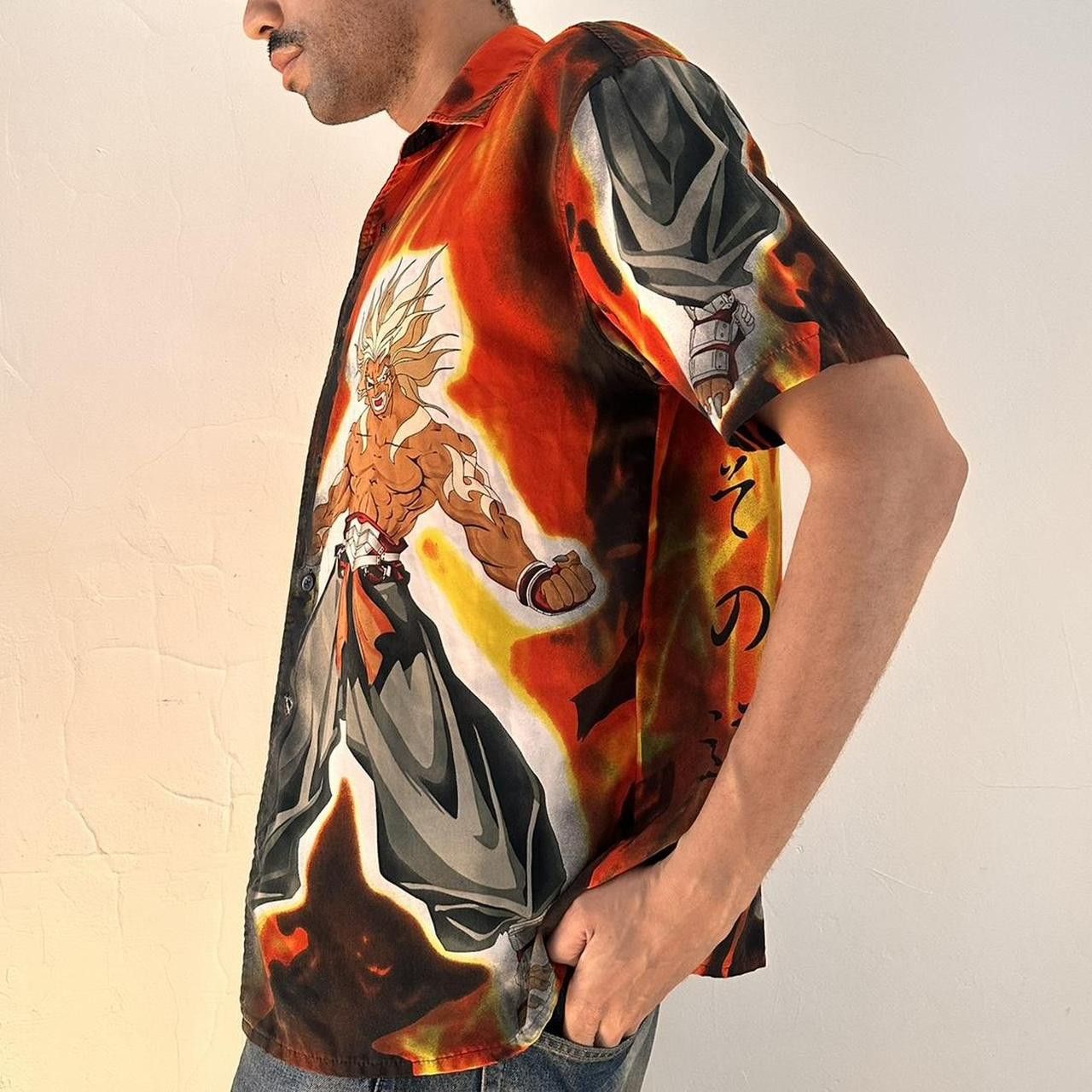 Other Vintage Y2K ASTROBOI Orange Goku Anime Shirt - Large Size US L / EU 52-54 / 3 - 6 Thumbnail