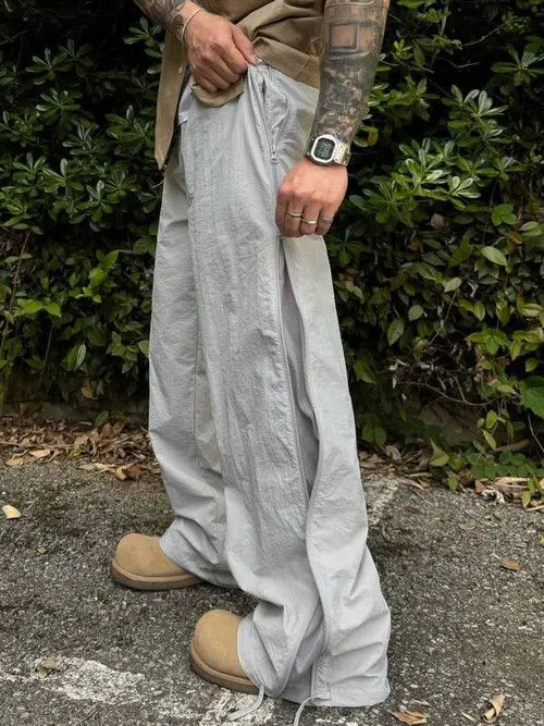 Japanese Brand × Vintage Vintage RETRO 2000s Parachute pants Size US 32 / EU 48 - 3 Thumbnail