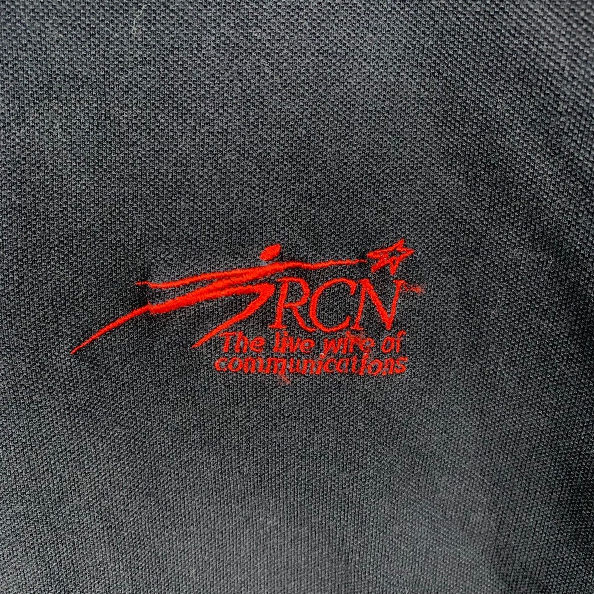 Vintage Vintage COUNTRY COTTONS RCN Cable Tv Tech Polo Tee Shirt Size US L / EU 52-54 / 3 - 3 Thumbnail