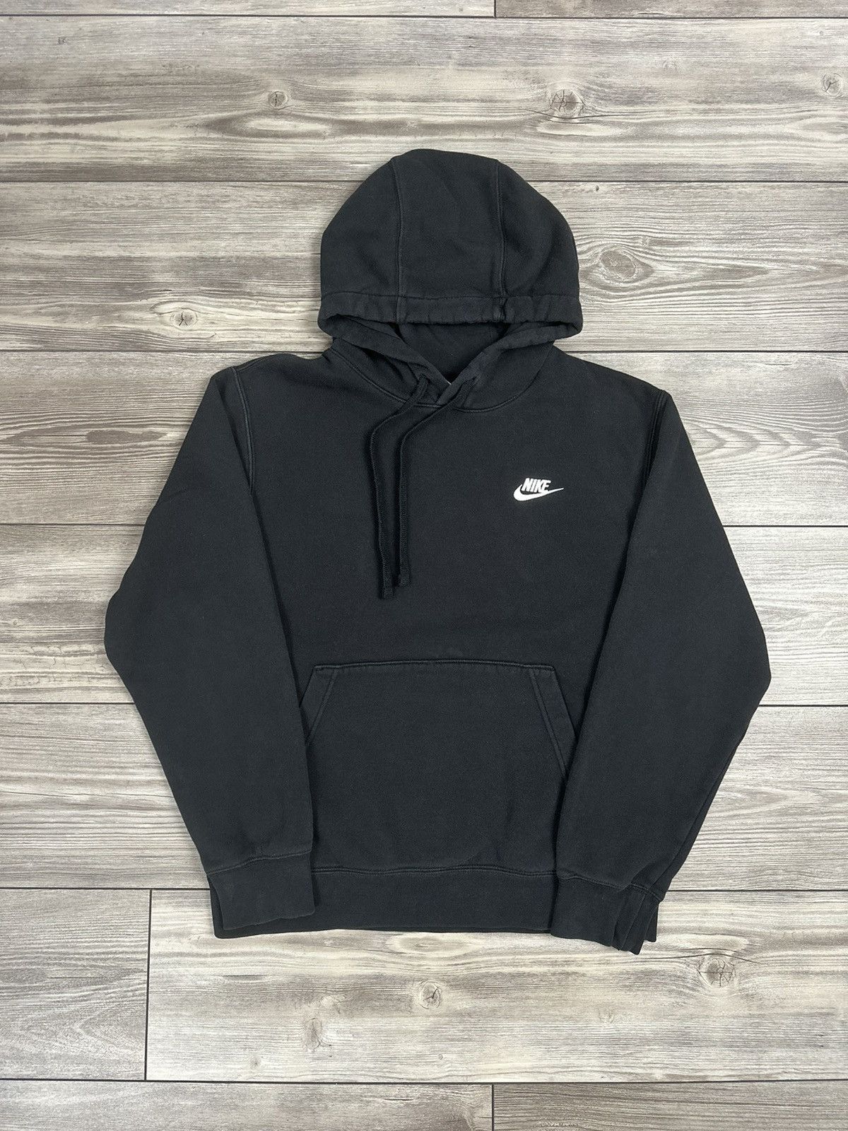 Nike × Vintage Nike Mini Spellout Hoodie Size US S / EU 44-46 / 1 - 1 Thumbnail