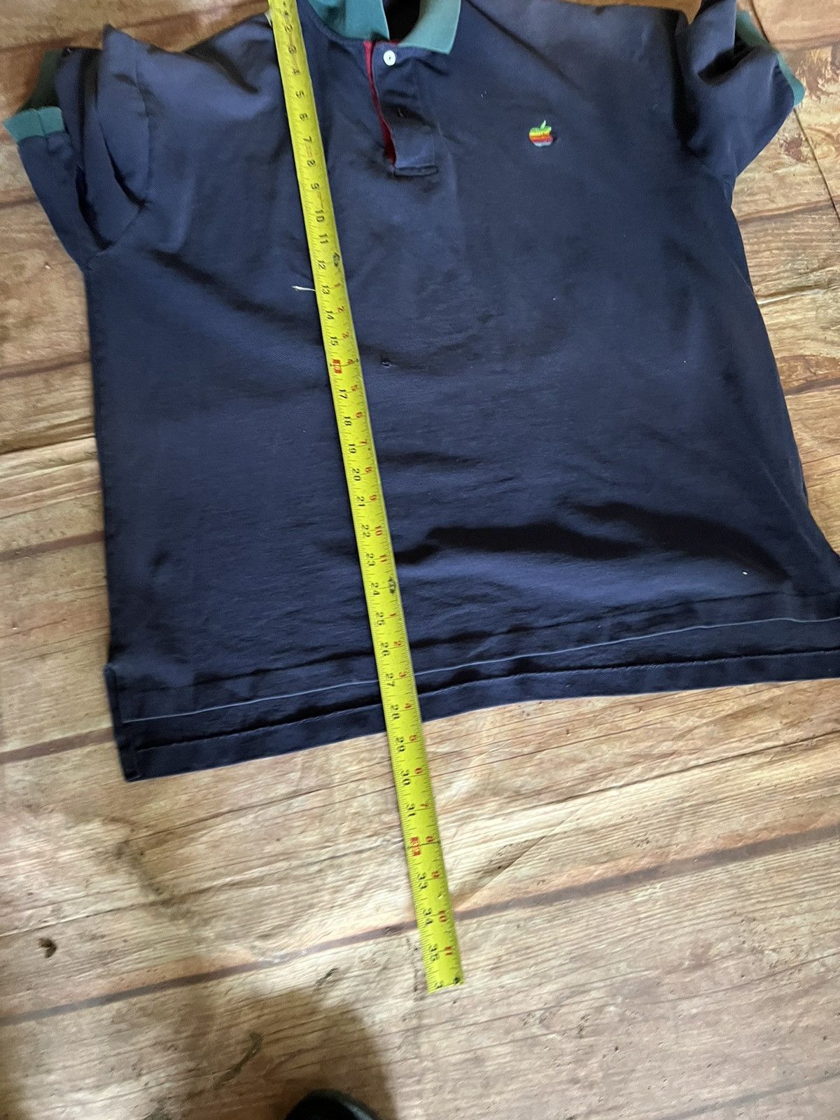 Apple × Vintage Vintage Apple Polo Shirt Size US XL / EU 56 / 4 - 9 Thumbnail