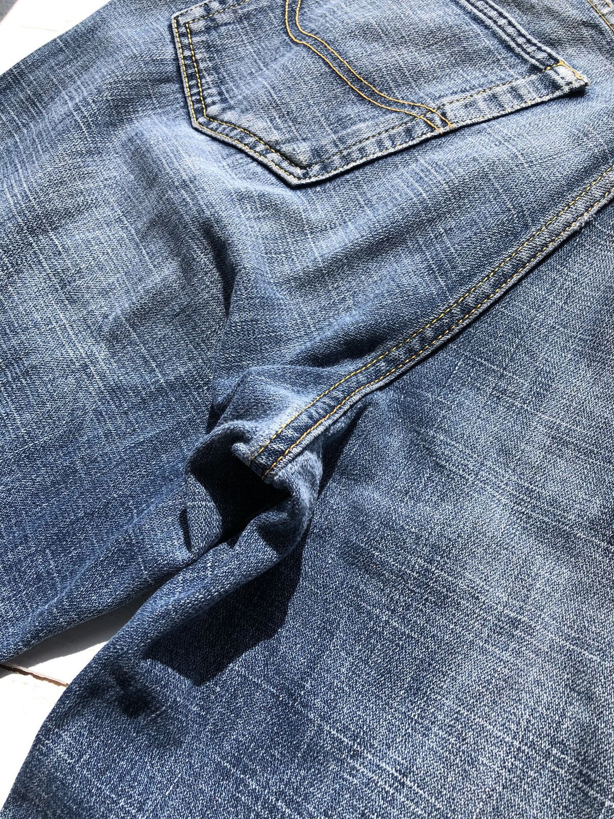 Dickies × Vintage 90s Dickies USA MADE Vintage Work Blue Baggy Denim Jeans Size US 34 / EU 50 - 14 Thumbnail