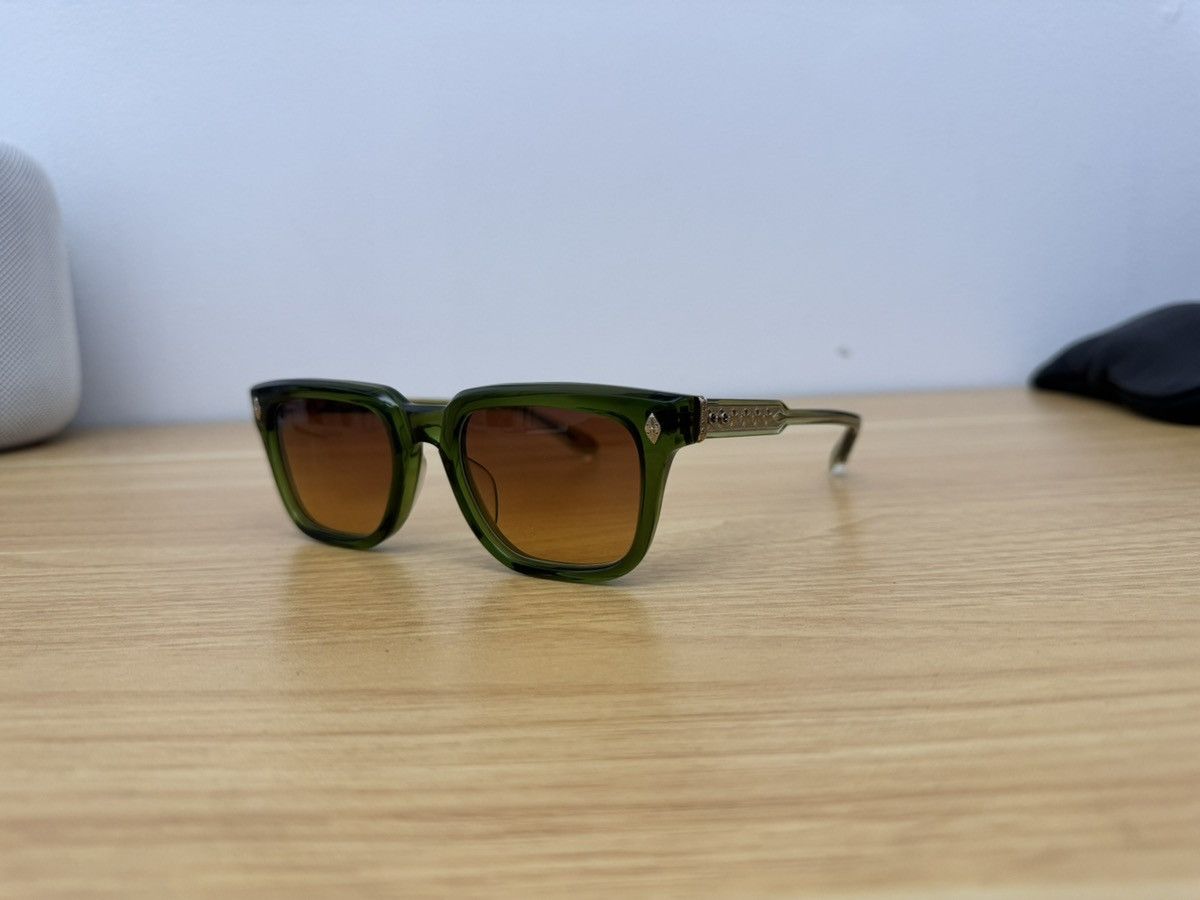 Chrome Hearts Chrome Hearts Ambidixtrous Green 18k Gold Glasses Size ONE SIZE - 1 Thumbnail