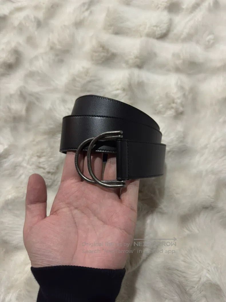 Saint Laurent Paris Saint Laurent Paris size 80 Double Ring Leather Belt Size ONE SIZE - 1 Thumbnail
