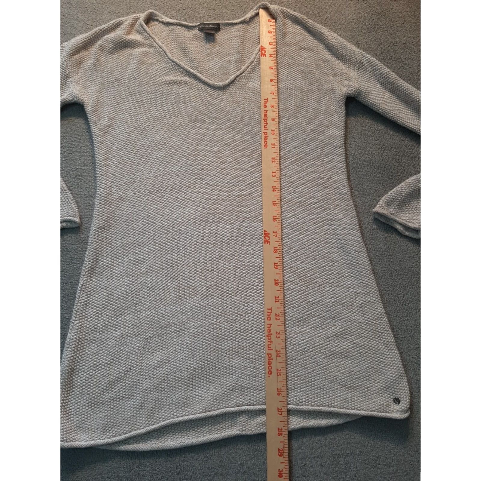 Eddie Bauer Eddie Bauer Blouse Shirt Womens XS Beige Cotton Long Sleeve Knit Shirt Top Casual Workwear Travel Regular Fit Size XS / US 0-2 / IT 36-38 - 3 Thumbnail