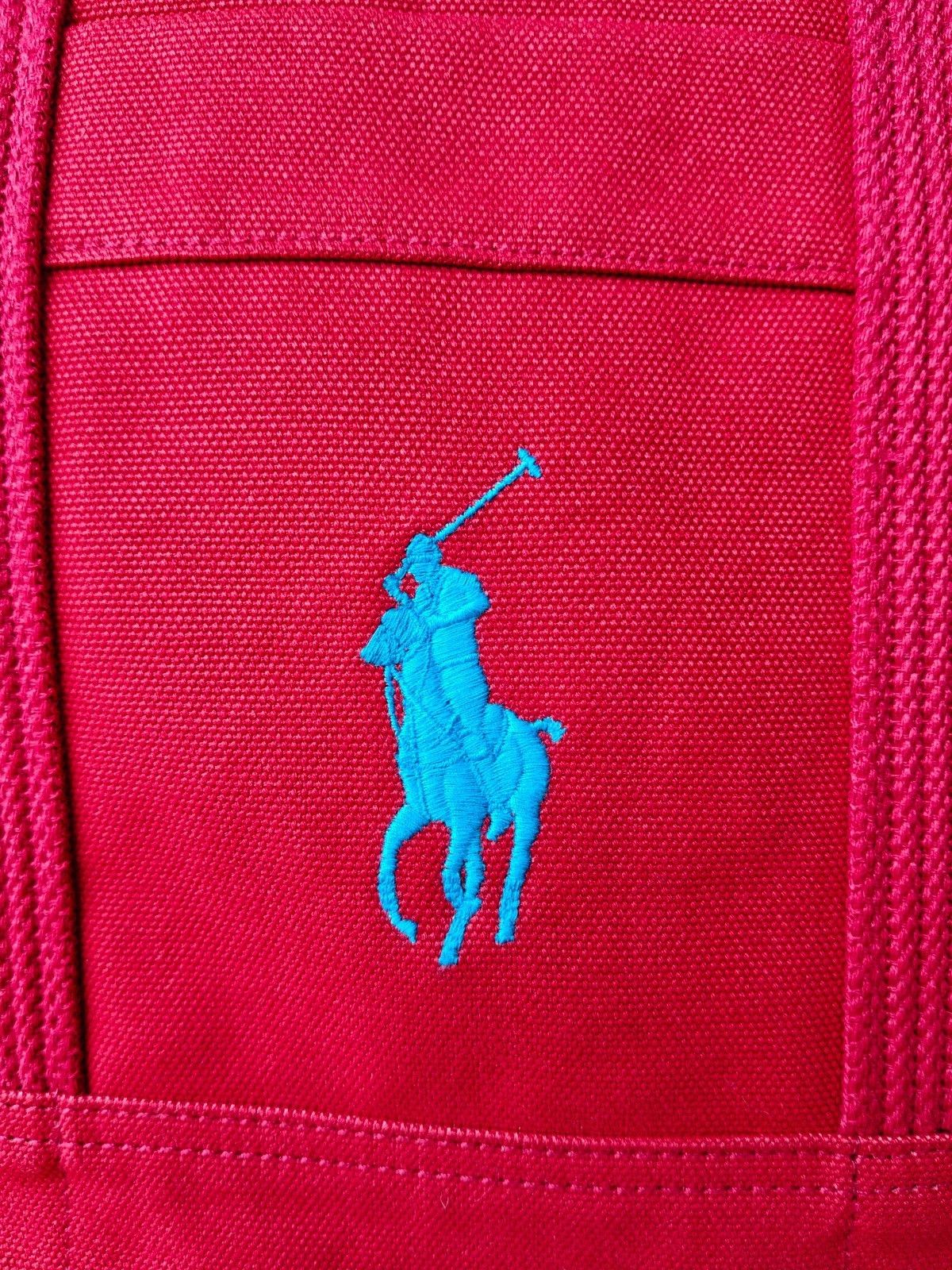 Polo Ralph Lauren Polo Ralph Lauren BigPony Medium Tote Free Shipping FTP/4012 Size ONE SIZE - 9 Thumbnail