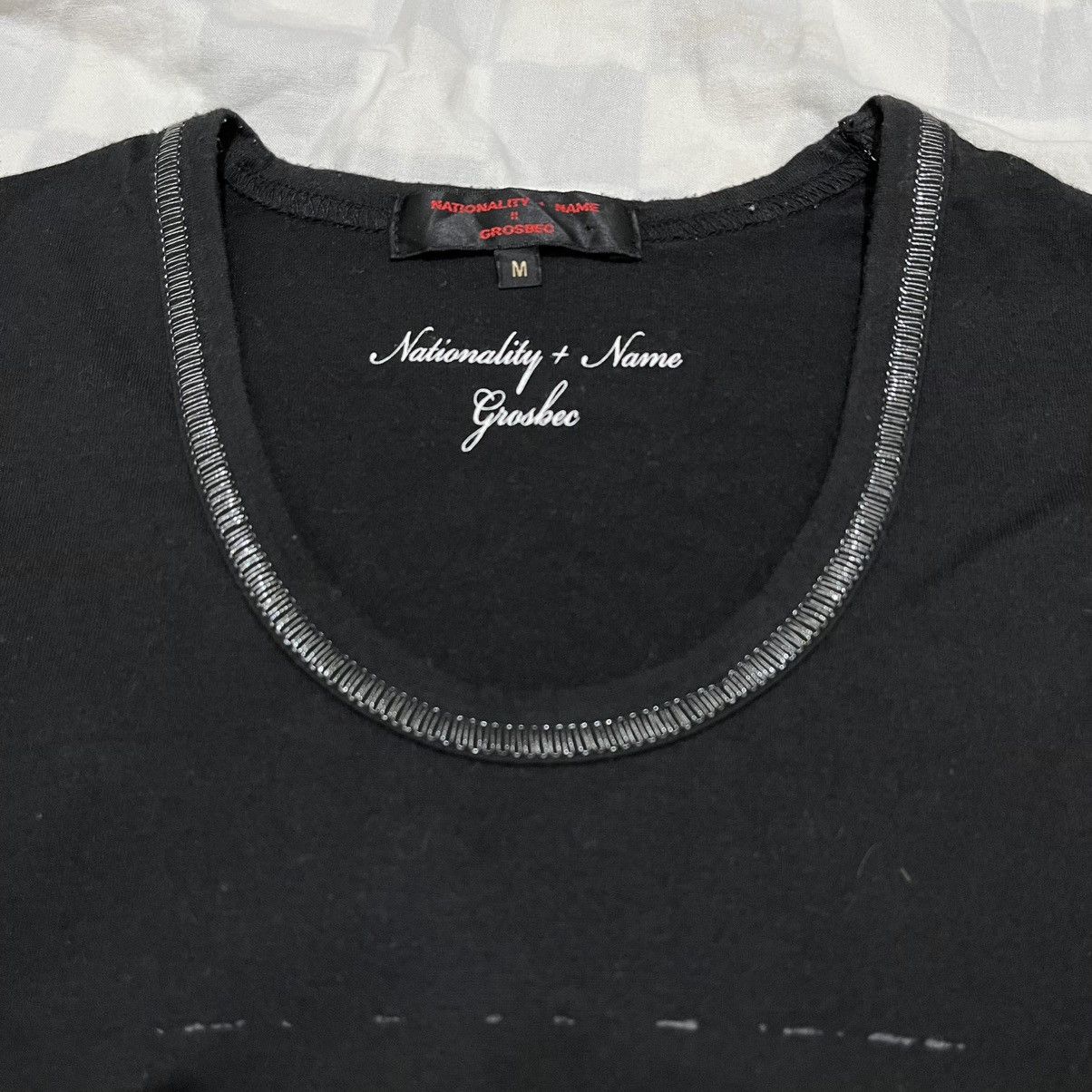 Beauty Beast × If Six Was Nine × Japanese Brand Nationality+name grosbec angel inside frame black Size US M / EU 48-50 / 2 - 4 Thumbnail