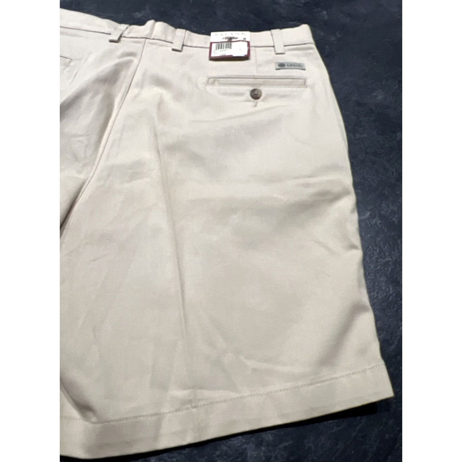 Savane Savane Mens Bermuda Shorts Khaki 36 Hiking Pockets 100% Cotton Relaxed Regular Size Khaki Summers Men Size US 36 / EU 52 - 7 Thumbnail