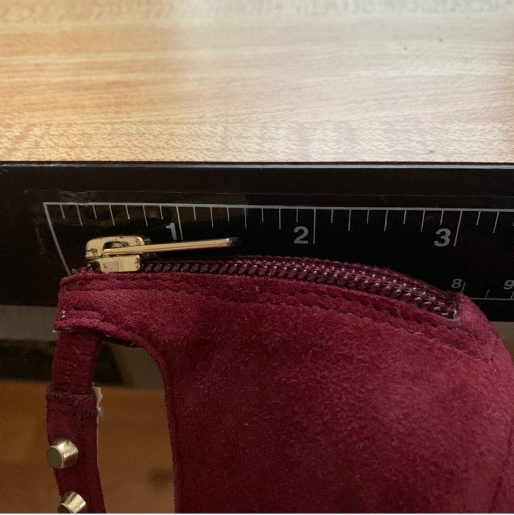 Banana Republic Banana Republic Women's Burgundy and Red Courts Size US 9 / IT 39 - 3 Thumbnail