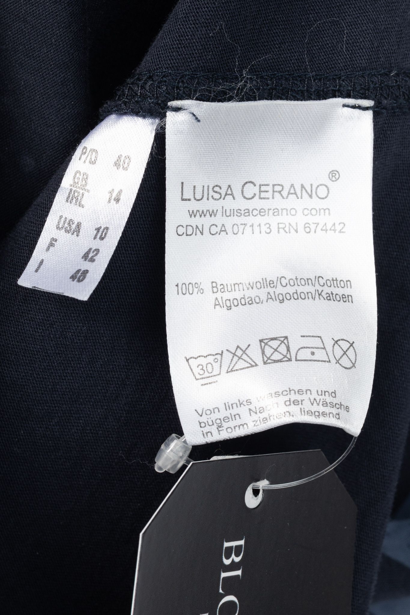 Luisa Cerano Luisa Cerano Zebra-Print Rhinestone Cotton-Jersey T-Shirt Size L / US 10 / IT 46 - 8 Thumbnail
