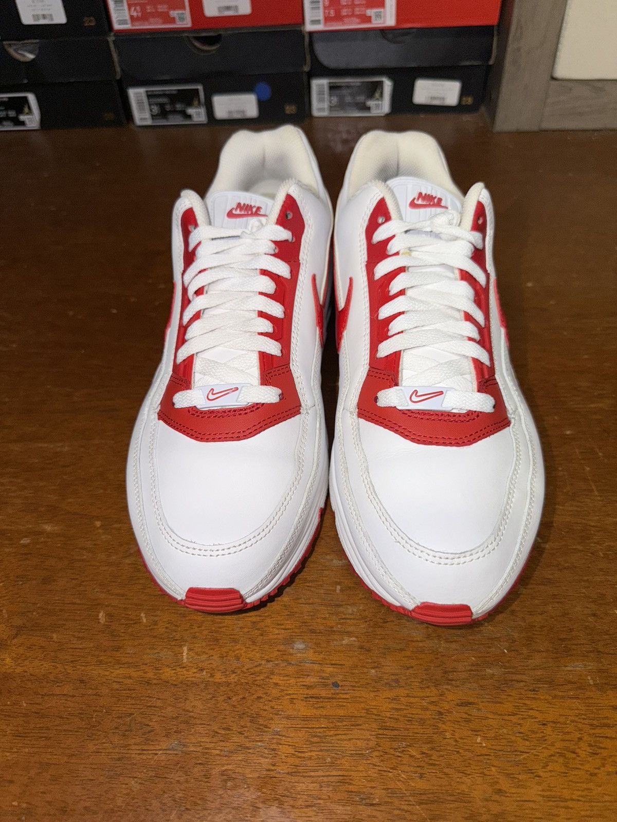 Nike Nike Air Max LTD 3 White University Red size 11.5 Size US 11.5 / EU 44-45 - 4 Thumbnail