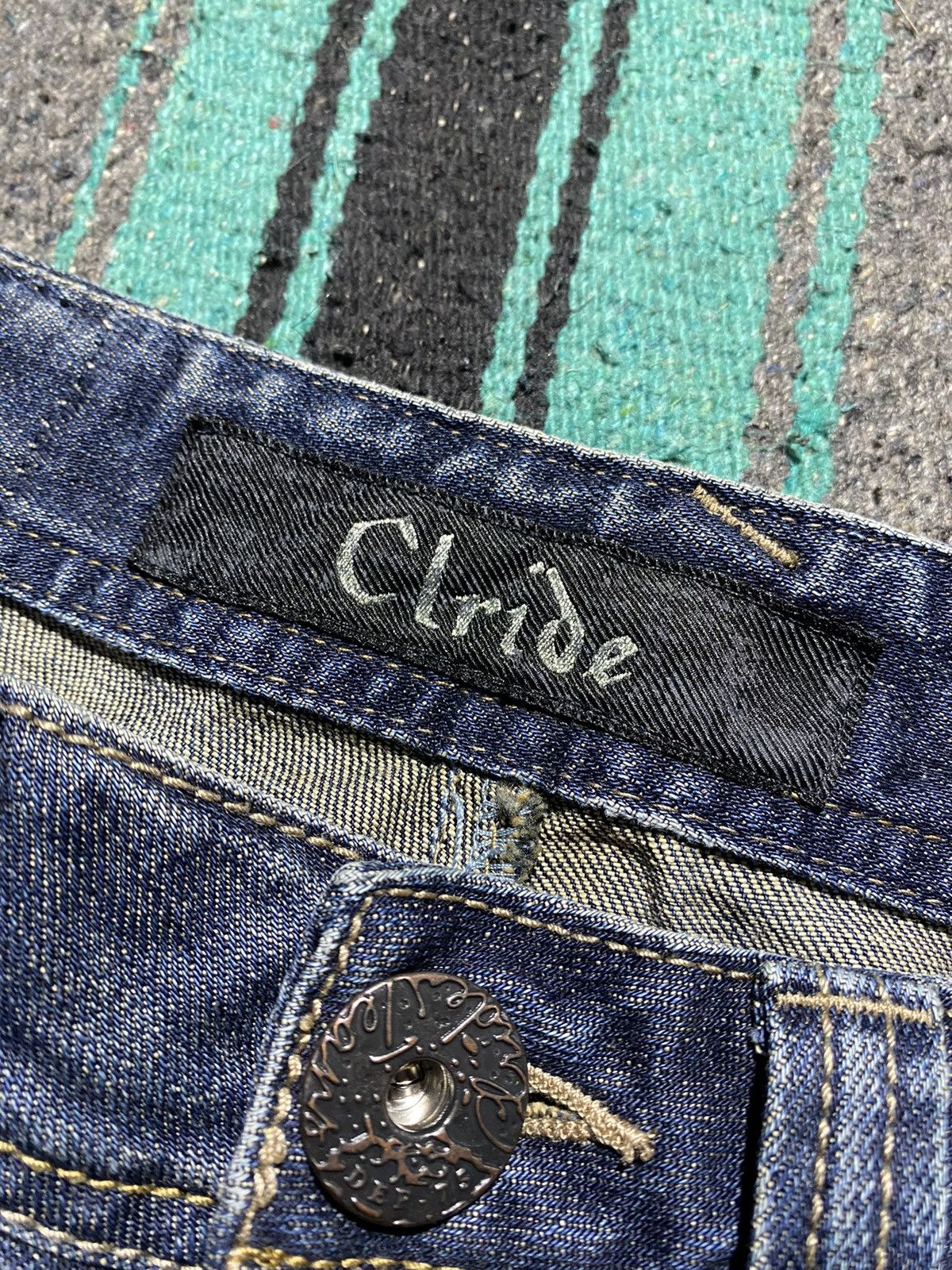 Hysteric Glamour × If Six Was Nine × Japanese Brand 2000s Clride Distressed Bootcut Jeans Size US 34 / EU 50 - 5 Thumbnail