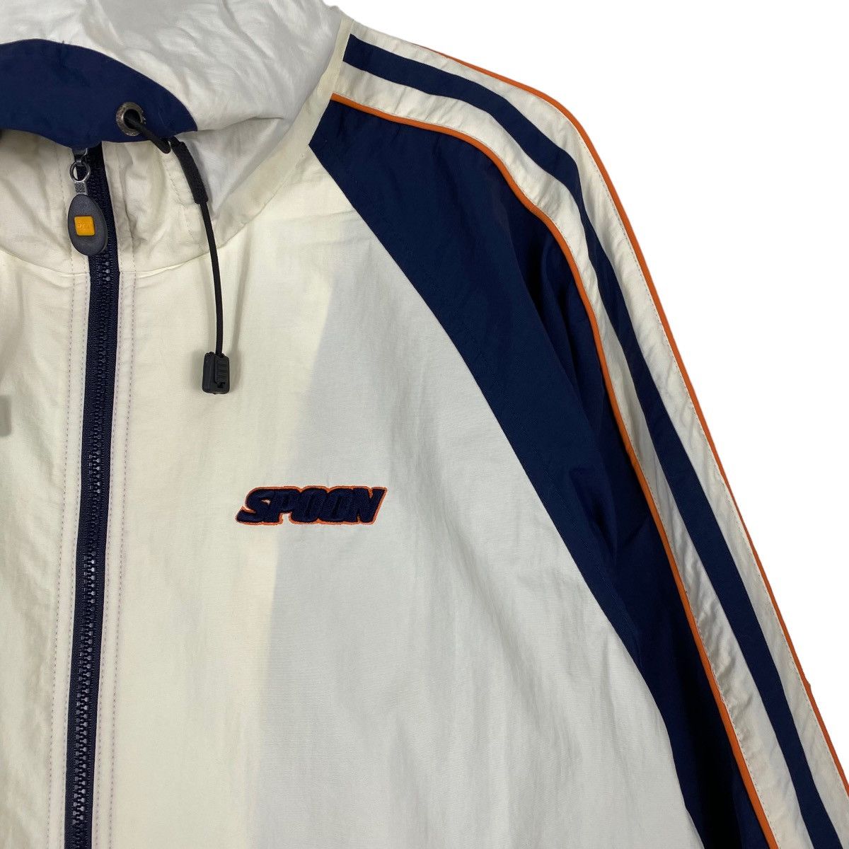 Japanese Brand × Spoon Vintage Spoon windbreaker hoodie Size US M / EU 48-50 / 2 - 6 Thumbnail