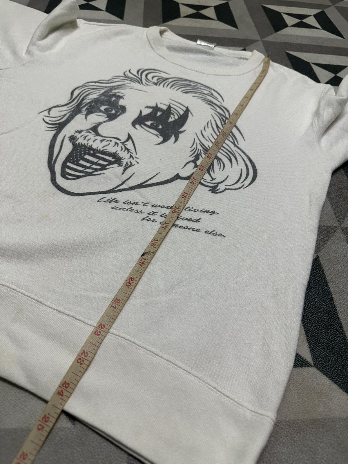 Japanese Brand Albert Einstein sweatshirt Size US M / EU 48-50 / 2 - 8 Thumbnail