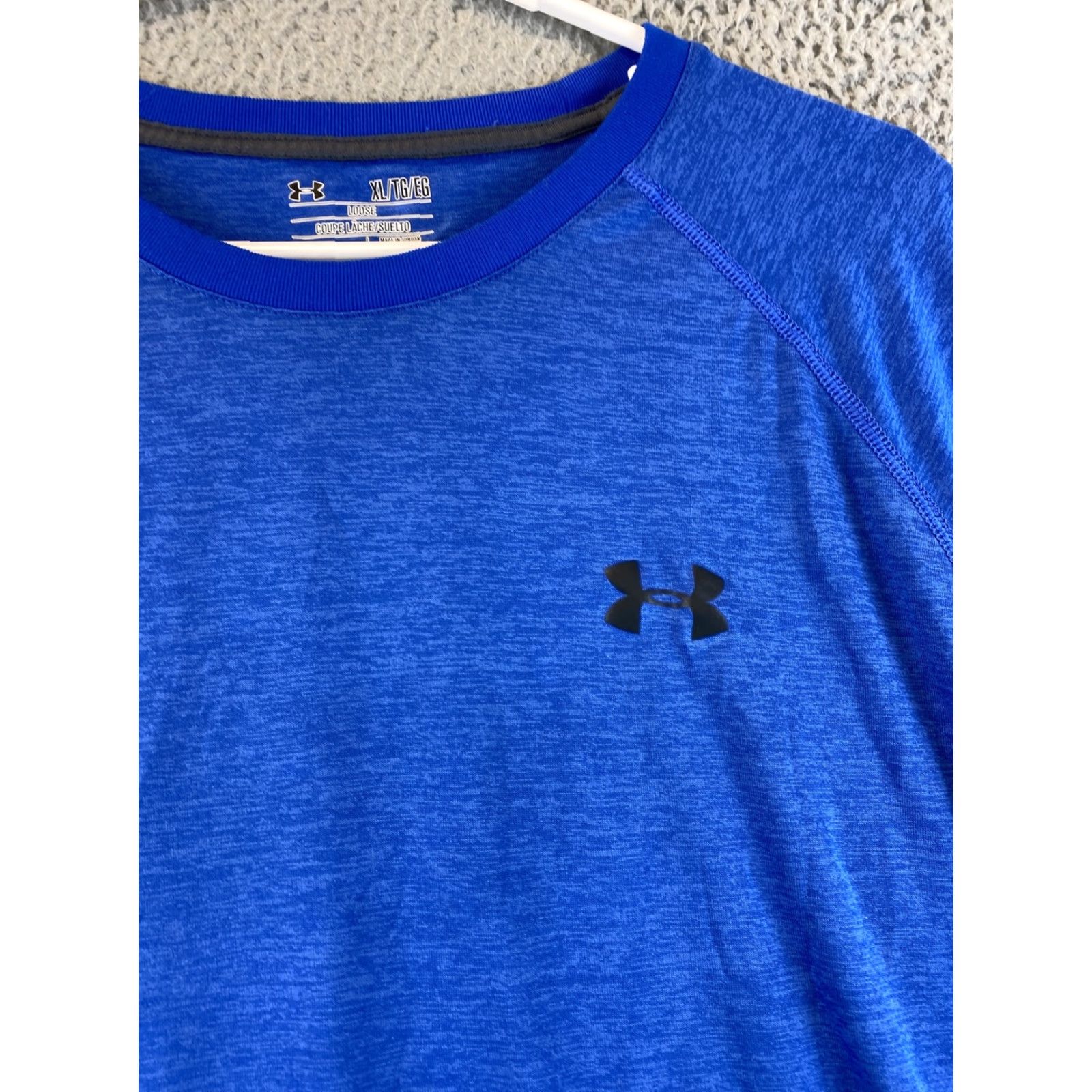 Under Armour Under Armour XL Gym Workout Training Tee Shirt Sport Active Short Sleeve 78-8 Blue Mens T-Shirt Regular Size XL Size US XL / EU 56 / 4 - 3 Thumbnail