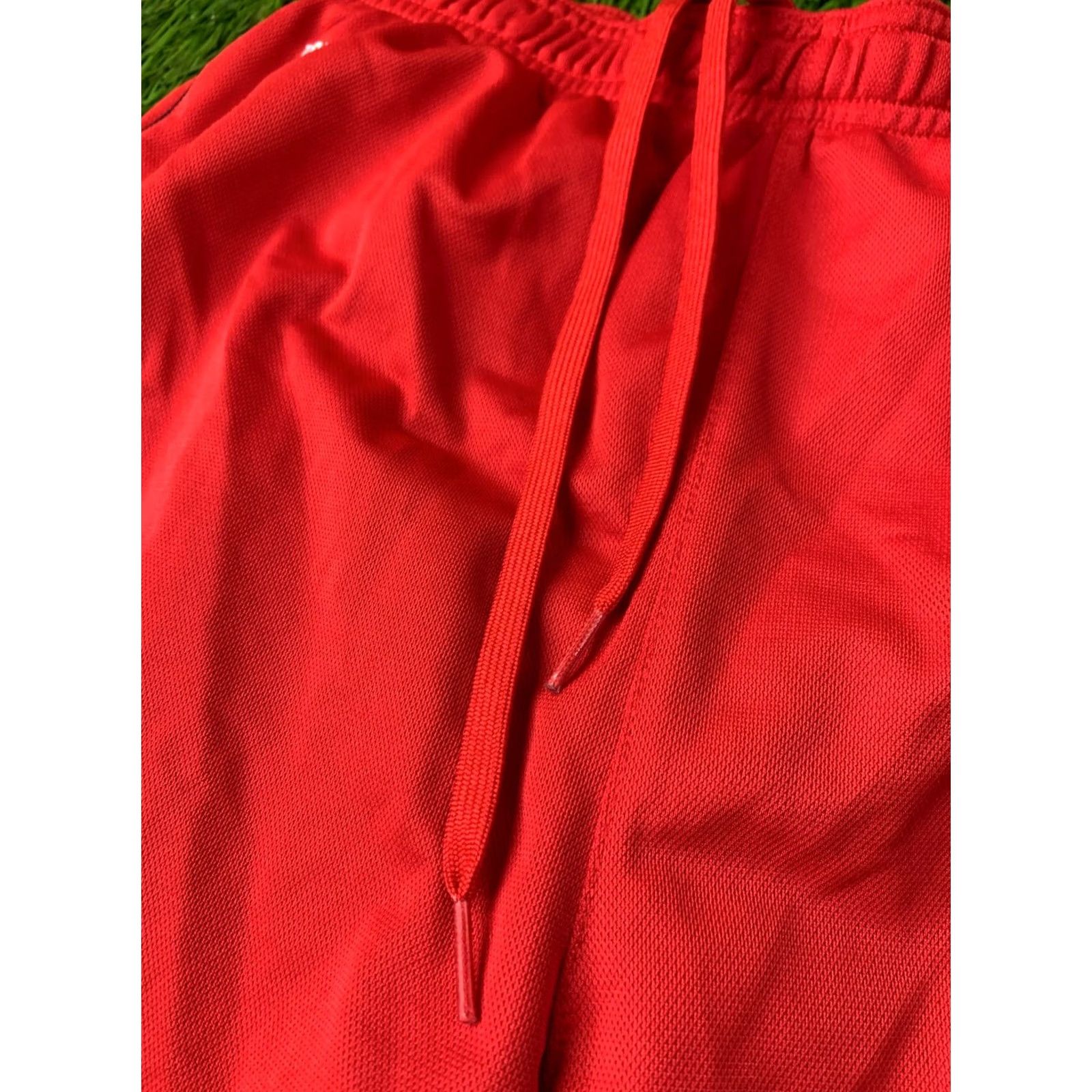 Nike Nike Dri-FIT Short Football Shorts Men S Red Black 2013 Size US 29 - 4 Thumbnail