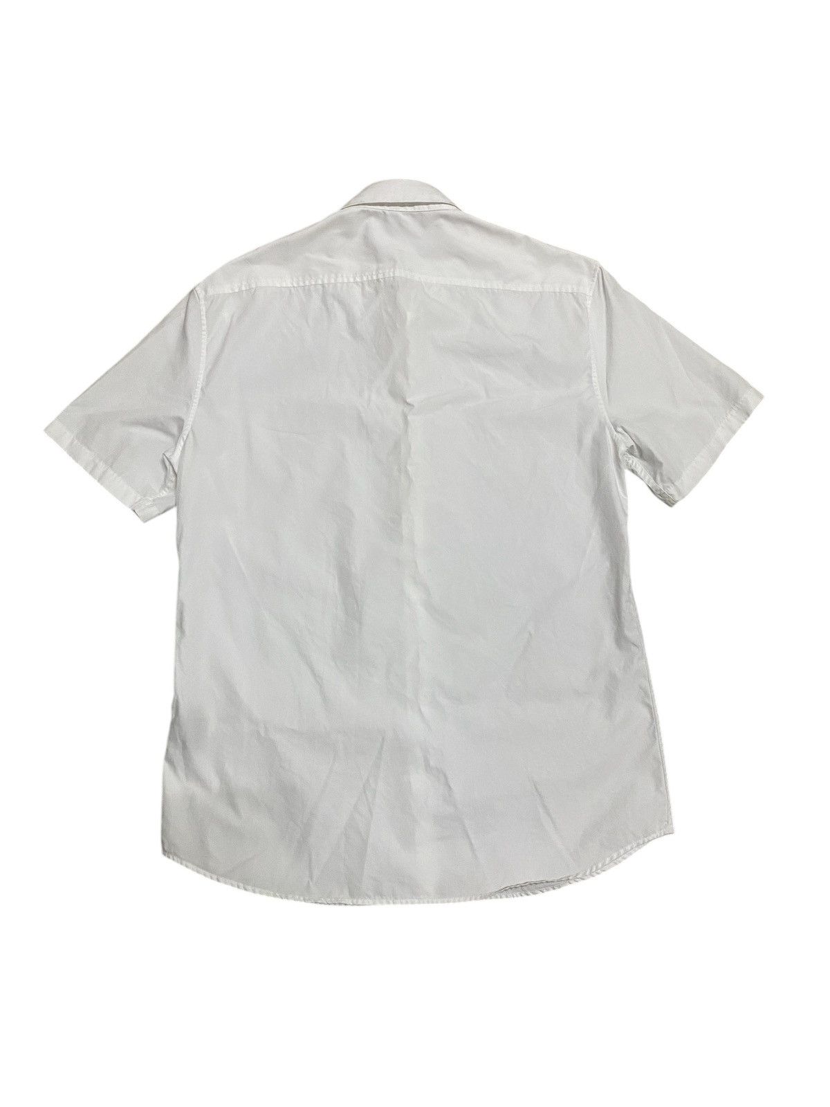 Japanese Brand × Neil Barrett × Vintage Vintage Black Barrett Spade Neil Barrett White Shirt Size US L / EU 52-54 / 3 - 2 Thumbnail