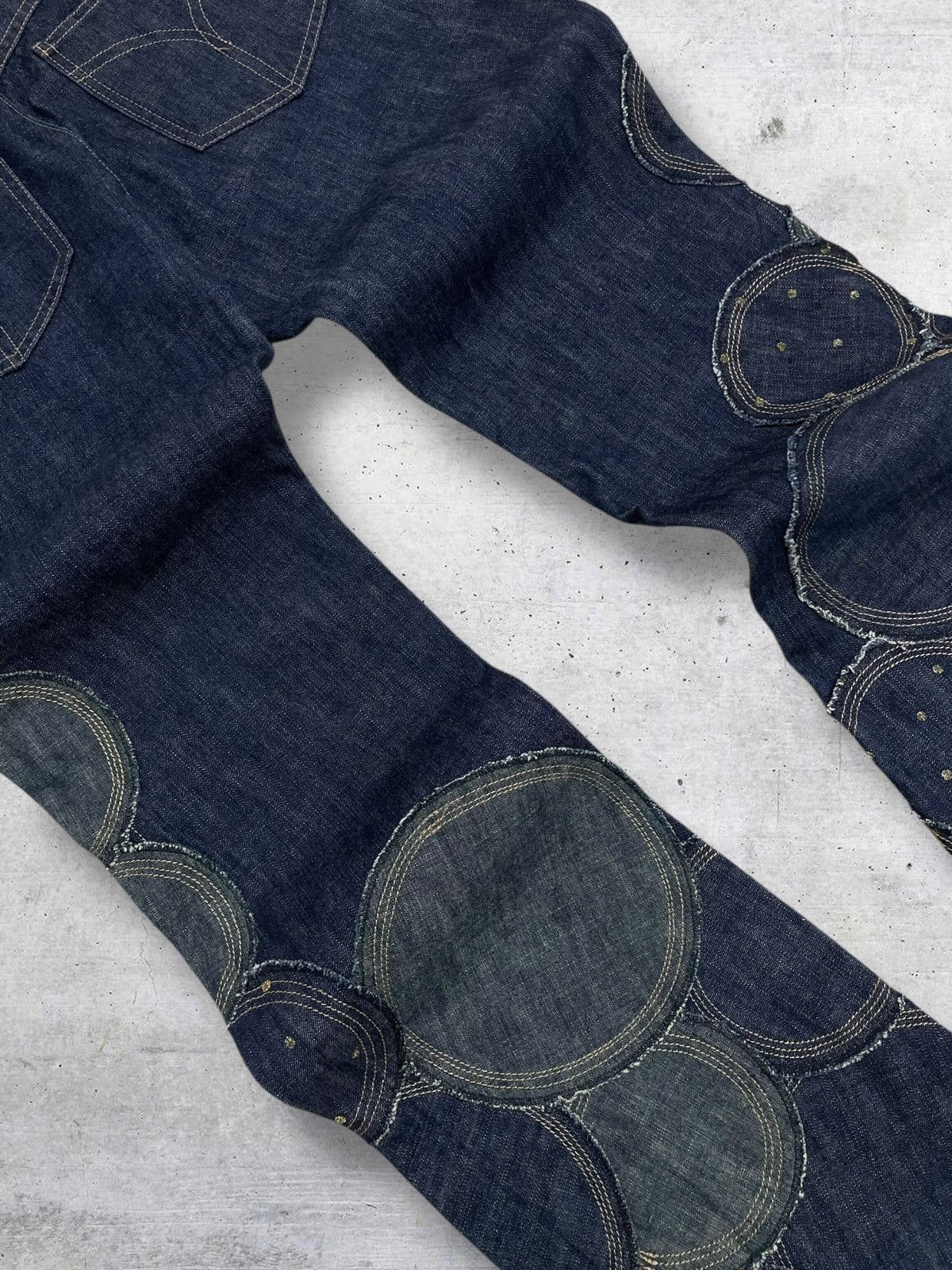 Tornado Mart VINTAGE GARDE COLLECTIVE OG JAPAN DESIGNER AVANTGARDE DENIM Size US 28 / EU 44 - 13 Thumbnail