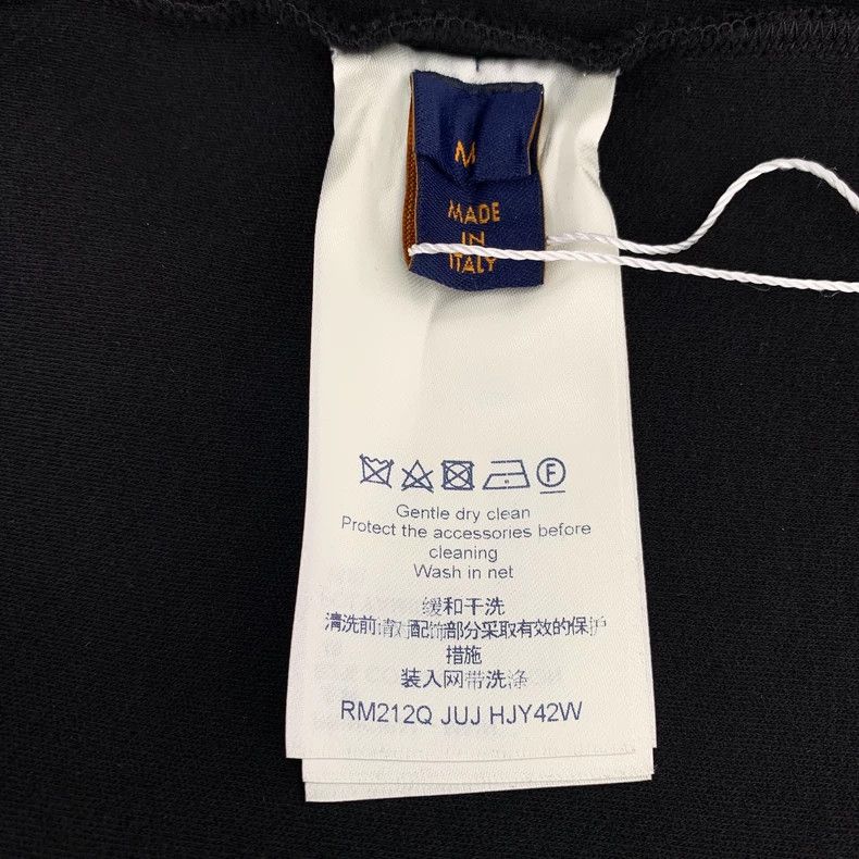 Louis Vuitton Louis Vuitton Black pin cotton hooded drawstring zip hoodi Size US M / EU 48-50 / 2 - 8 Thumbnail