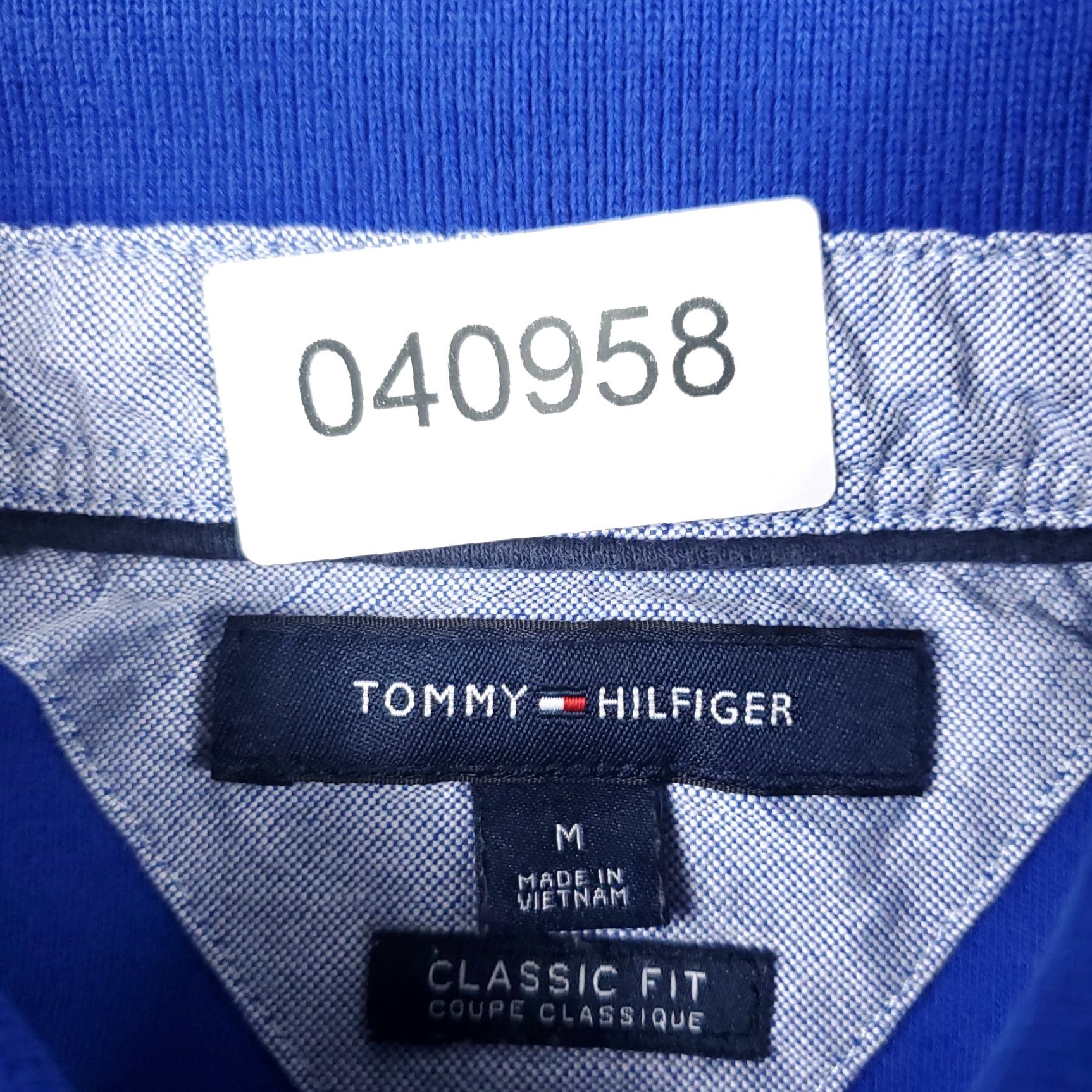 Tommy Hilfiger Tommy Hilfiger Polo Shirt Mens Medium Blue Casual Short Sleeve Activewear Size US M / EU 48-50 / 2 - 8 Thumbnail