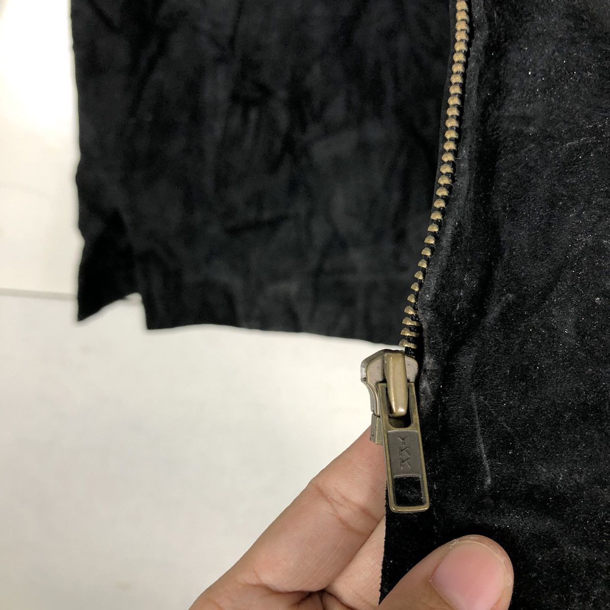 Japanese Brand 🔥Vtg Biker Leather Jacket Seahop Pour Homme Issey Miyake Size US M / EU 48-50 / 2 - 14 Thumbnail