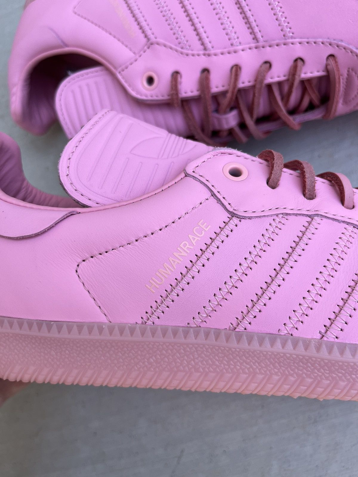Adidas × Pharrell Adidas HumanRace Samba ‘Pink’ Size US 10.5 / EU 43-44 - 3 Thumbnail