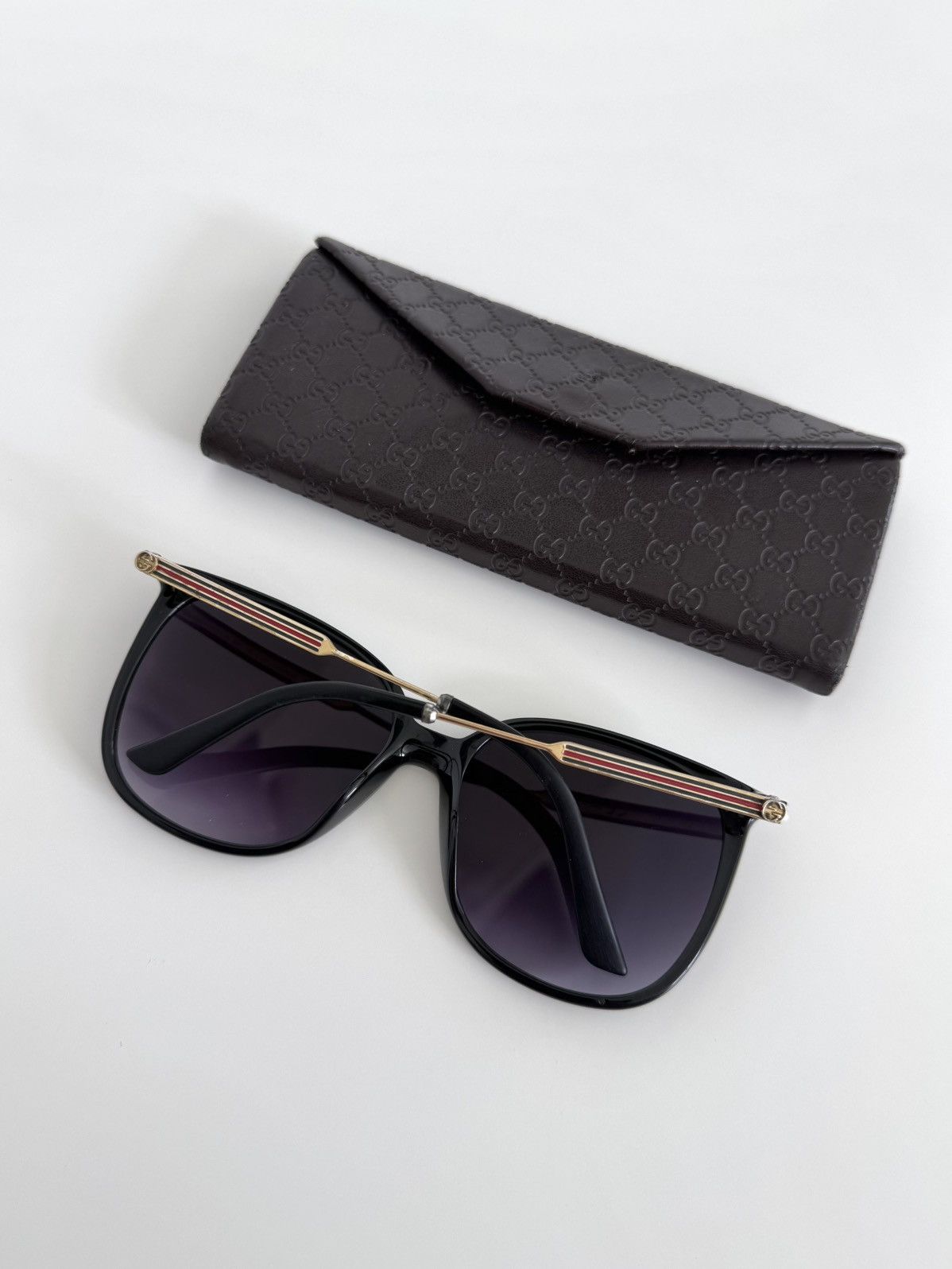 ★0% TAX★ GUCCI CAT EYE WAYFARER STYLE PILOT GG3845/S SHADES