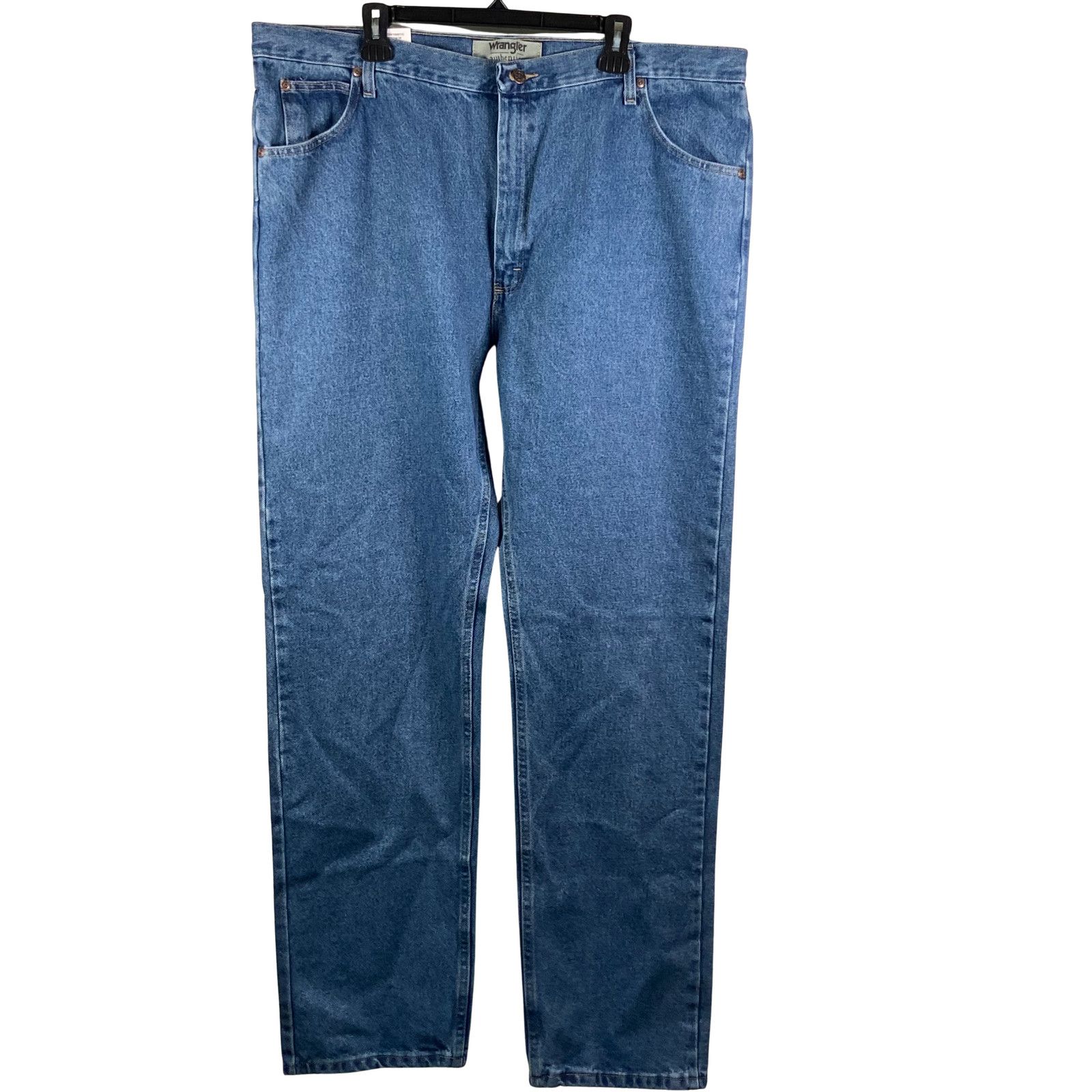 Wrangler Wrangler Authentics Jeans Mens 42x34 Blue Classic Straight Size US 42 / EU 58 - 1 Thumbnail