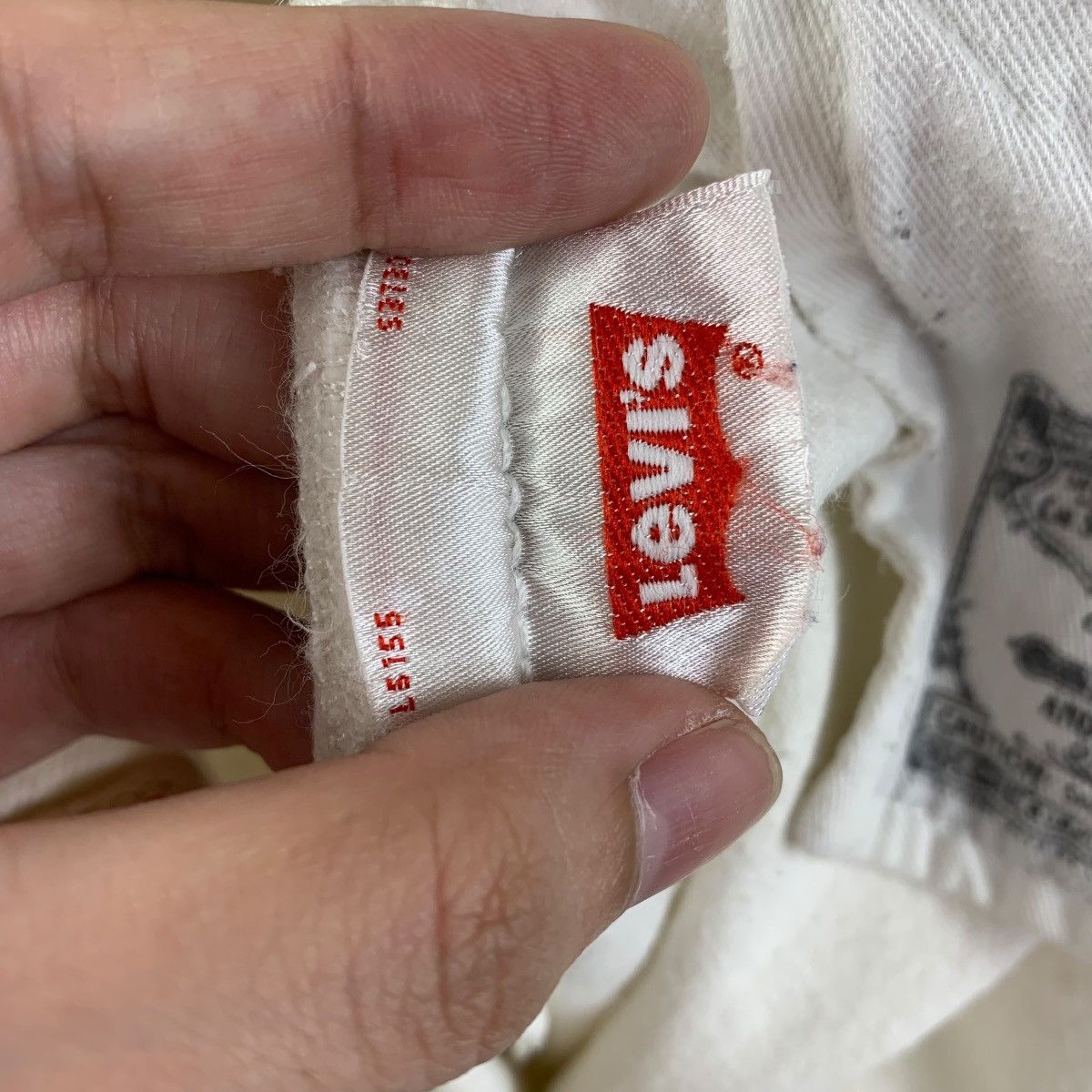 Levi's × Vintage Vintage LEVI’S lot 501 white colour jeans Size US 32 / EU 48 - 15 Thumbnail
