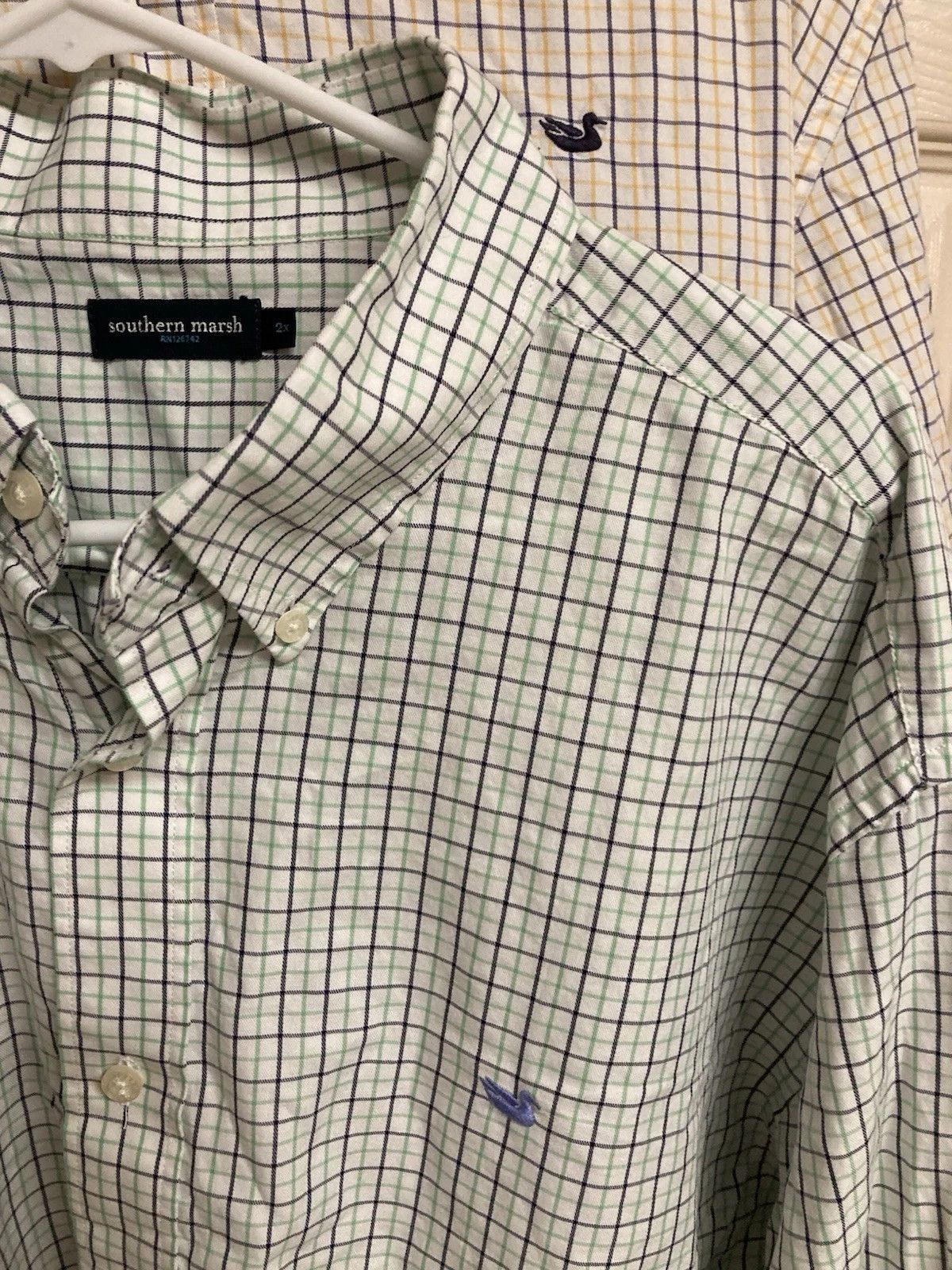 Southern Marsh Bundle of 2 Southern Marsh Plaid Shirts Long Sleeve Size 2XL Size US XXL / EU 58 / 5 - 5 Thumbnail