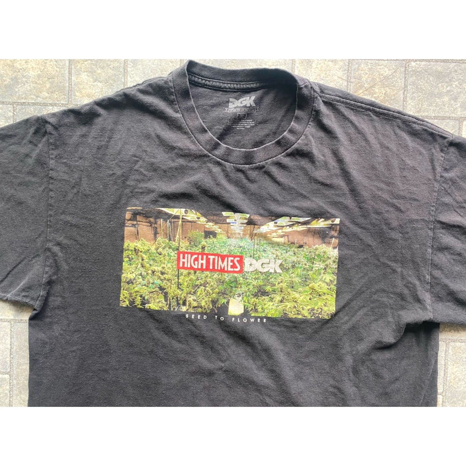 DGK DGK T Shirt Men’s XL High Times Seed To Flower Graphic Black Short Sleeve Men XL Black Graphic Seed To Flower High Times DGK Shirt Size US XL / EU 56 / 4 - 3 Thumbnail