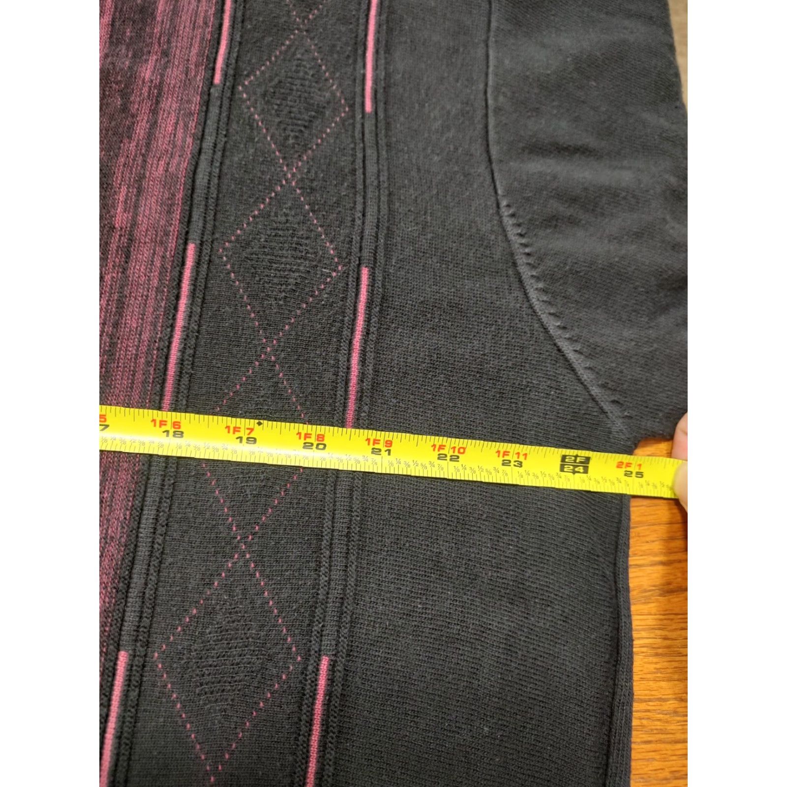 Vintage VINTAGE Protege Collection Textured Black Red Cosby Sweater Mens XXL Size 2XL Crew Neck Knit Pullover Geometric 90s USA Size US XXL / EU 58 / 5 - 7 Thumbnail