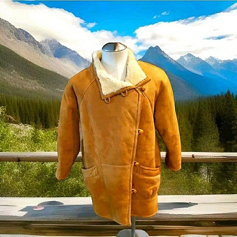 Other Beautiful Unisex Shearling Sheepskin Jacket Size US L / EU 52-54 / 3 - 1 Thumbnail