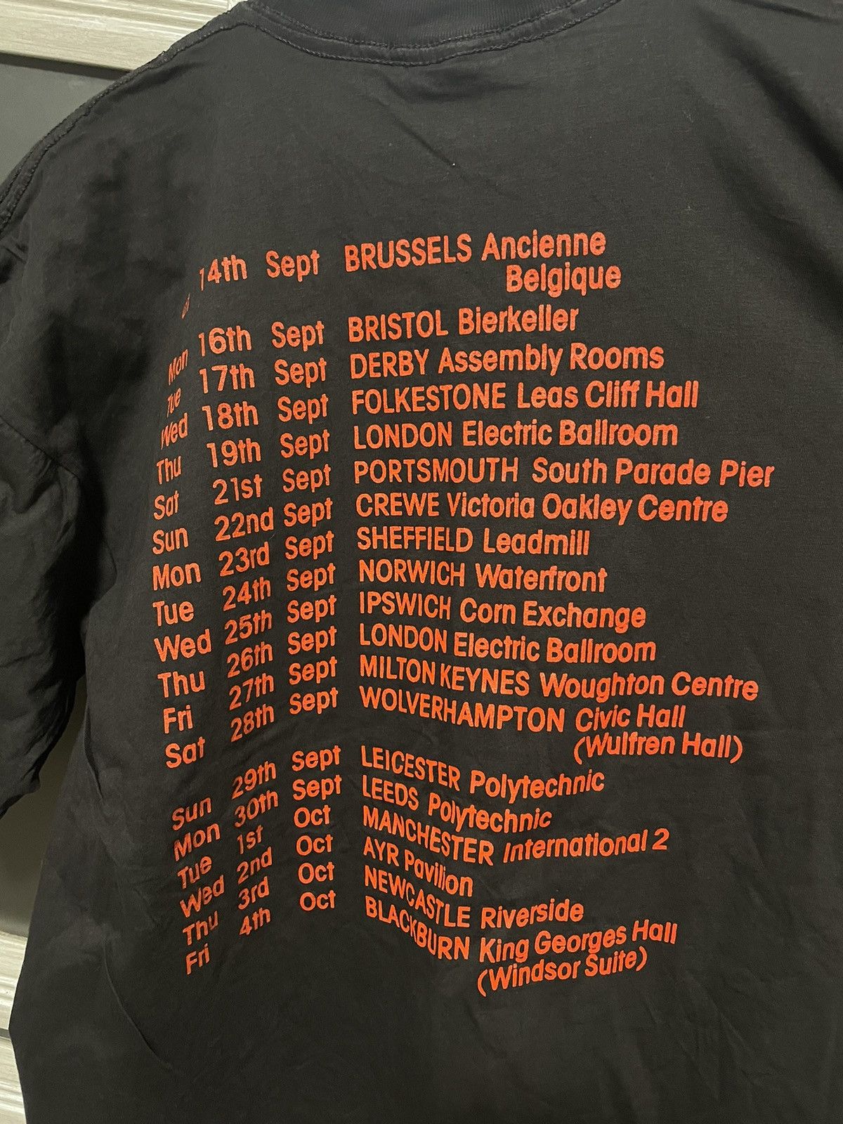 Band Tees × Vintage Vintage Gary Numan The Emotion Tour 1991 T Shirt British Tee Size US XL / EU 56 / 4 - 17 Thumbnail