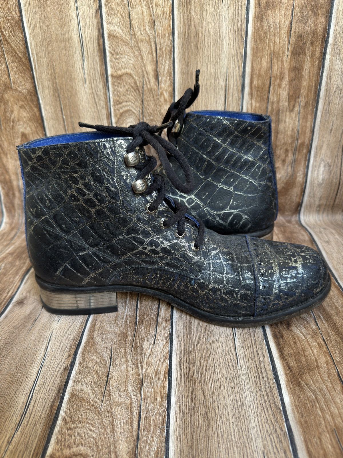 New Rock rare Vtg boots Size US 9 / EU 42 - 10 Thumbnail