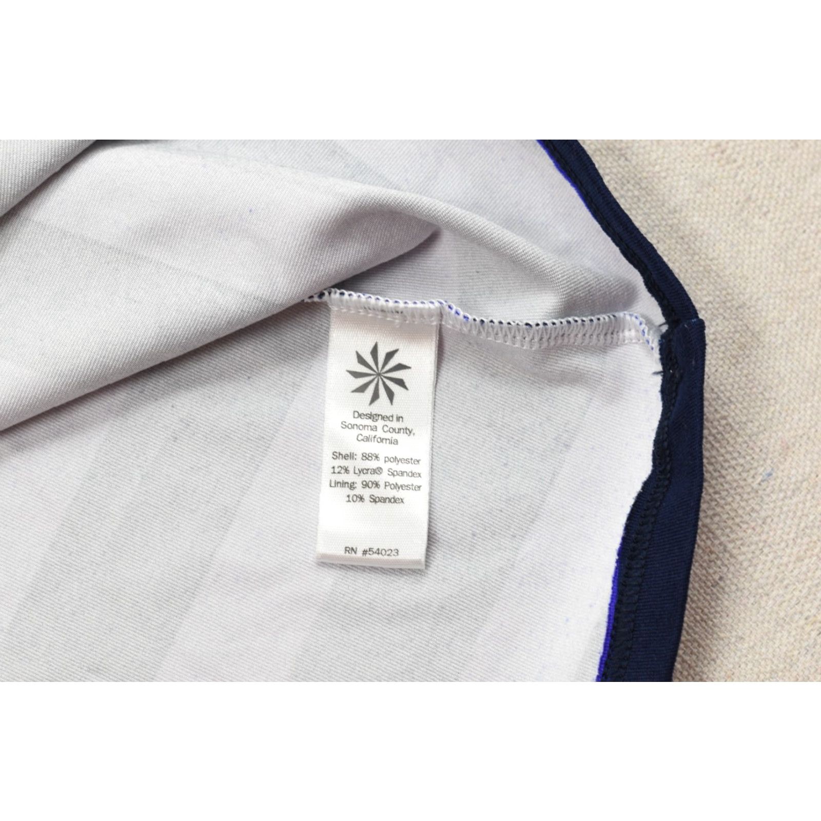 Athleta Athleta Tank Top Womens Small Blue Navy Striped Racerback Athletic Sleeveless Pullover Size S / US 4 / IT 40 - 6 Thumbnail