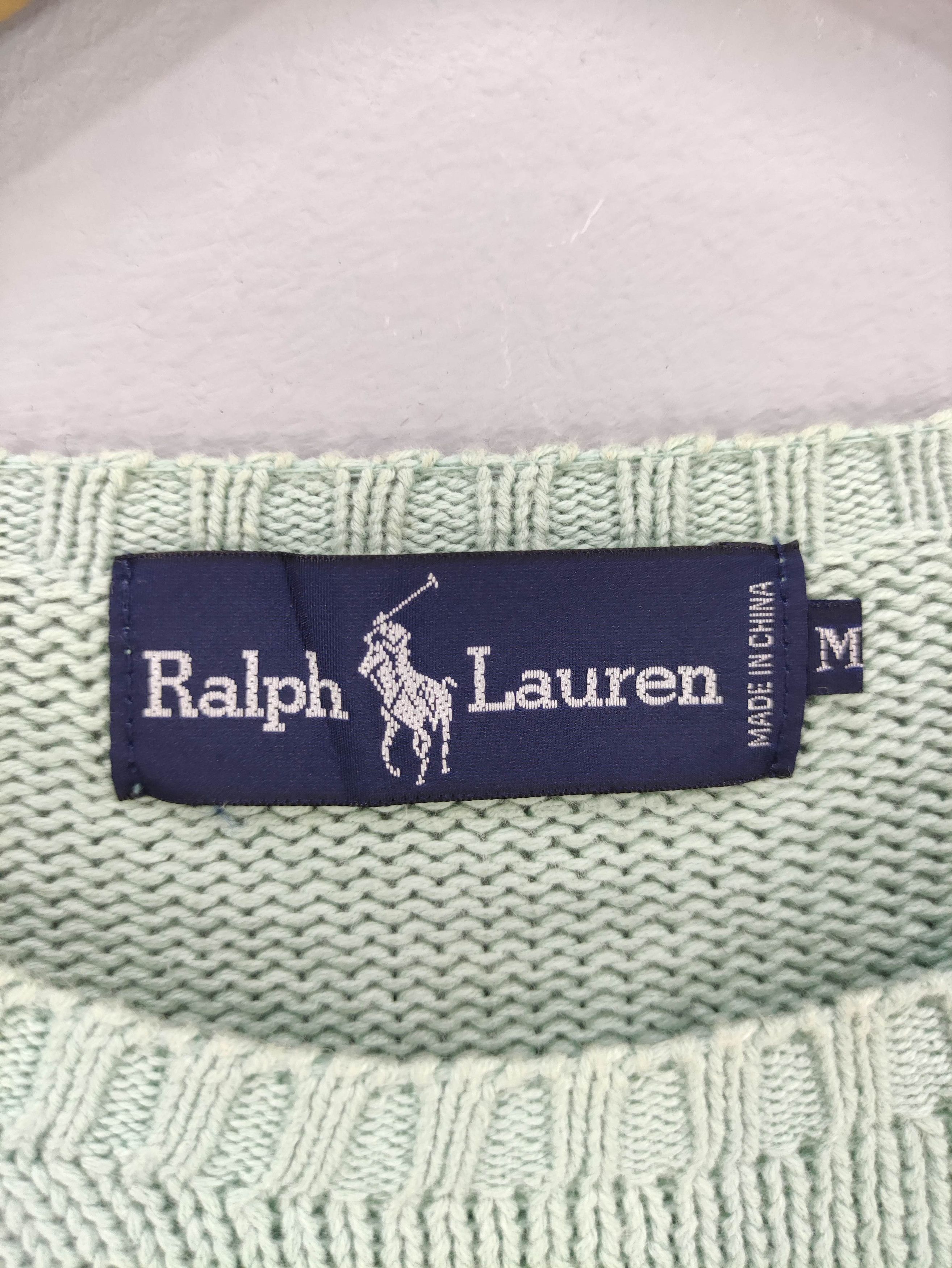 Ralph Lauren Vintage Ralph Lauren Small Logo knit Sweater Jumper Size US M / EU 48-50 / 2 - 5 Thumbnail